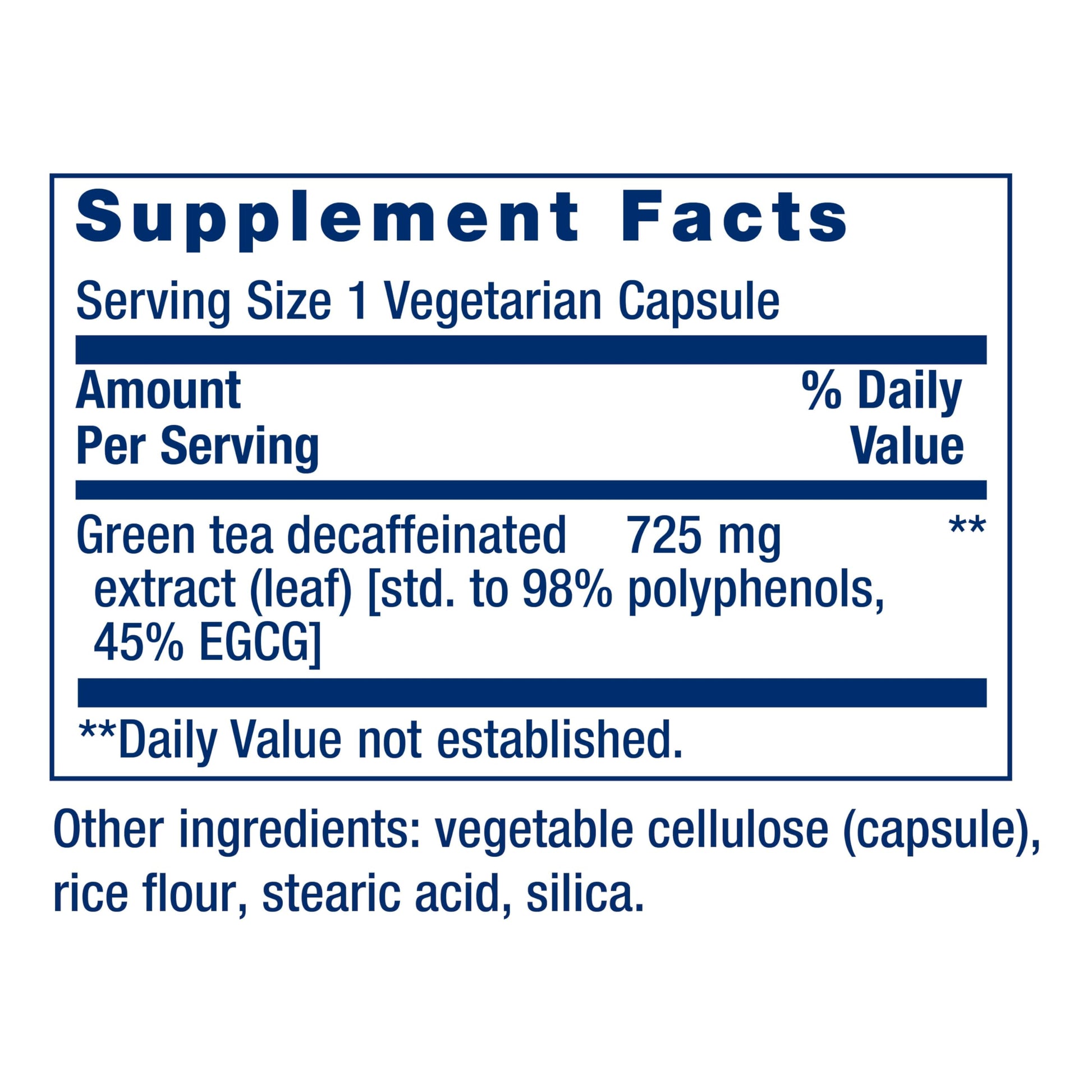 Life Extension Decaffeinated Mega Green Tea Extract – Polyphenol-Rich, Cell Health Life Extension uk supplements
