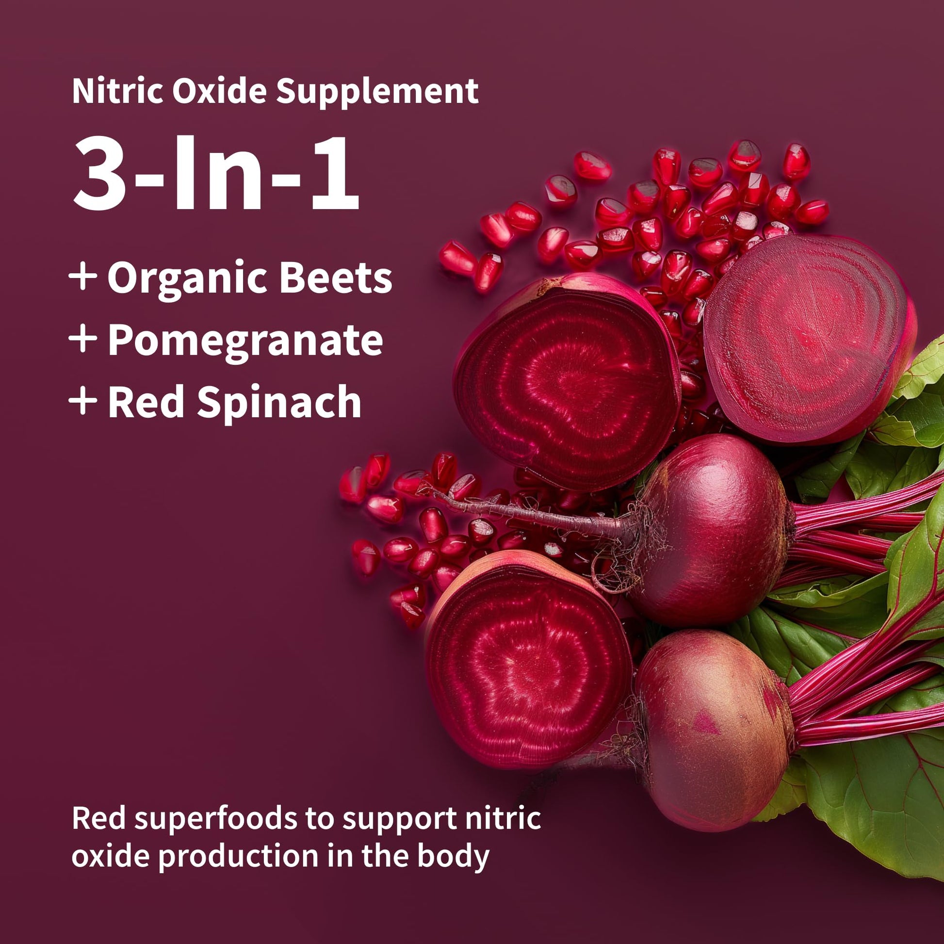 Snap Supplements USDA Organic Beet Root Powder, 3-in-1 Nitric Oxide Supplement Snap Supplements uk supplements