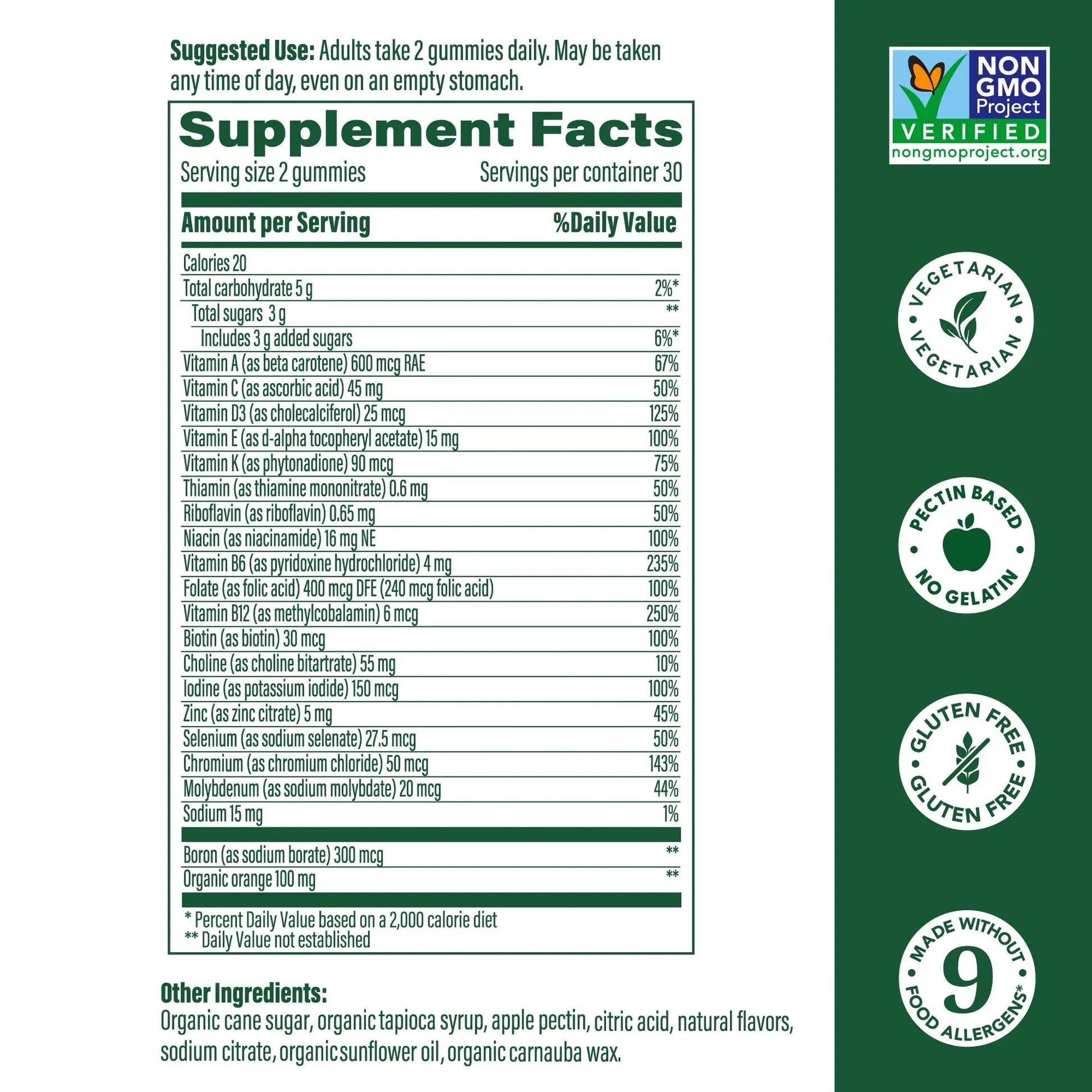 MegaFood Women's Multi - Multivitamin for Women - Gummy Vitamins - Vitamin C, Vitamin D, Zinc, Vitamin B12 & Choline - Immune Support & Bone Health MegaFood uk supplements