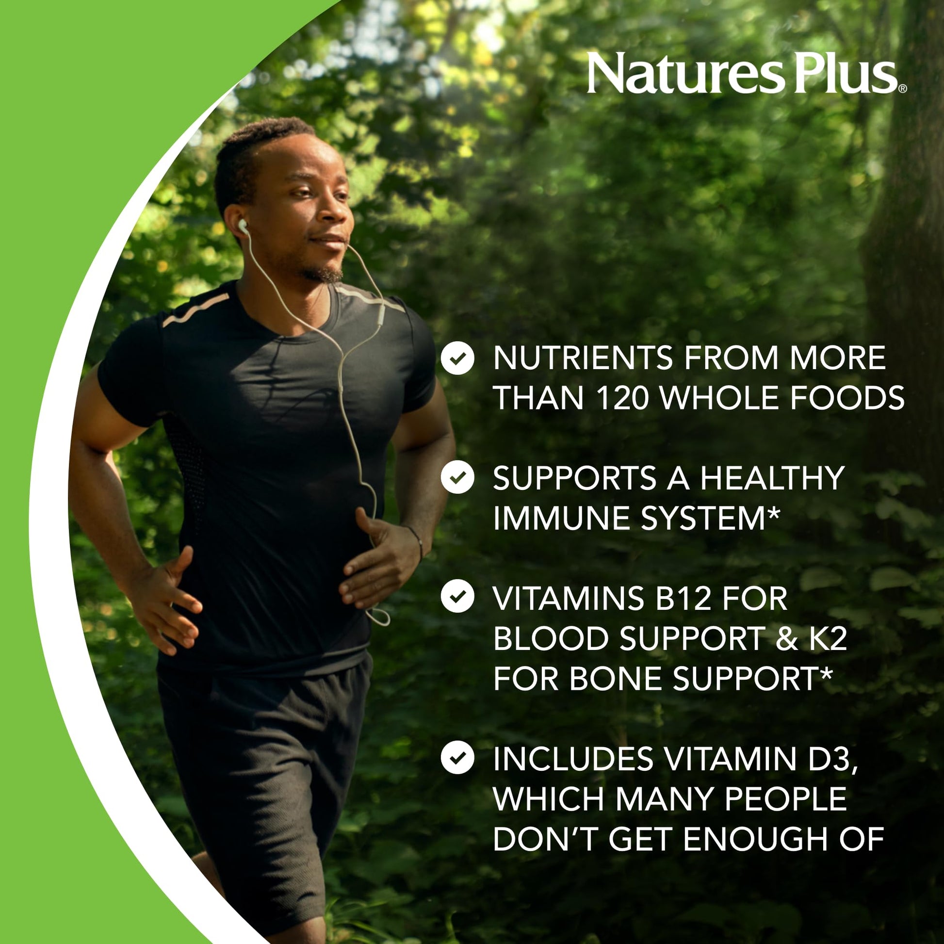 Natures Plus Source of Life Gold Multivitamin - 180 Tablets - Blood Support, Bone Support, Healthy Immune System NaturesPlus uk supplements