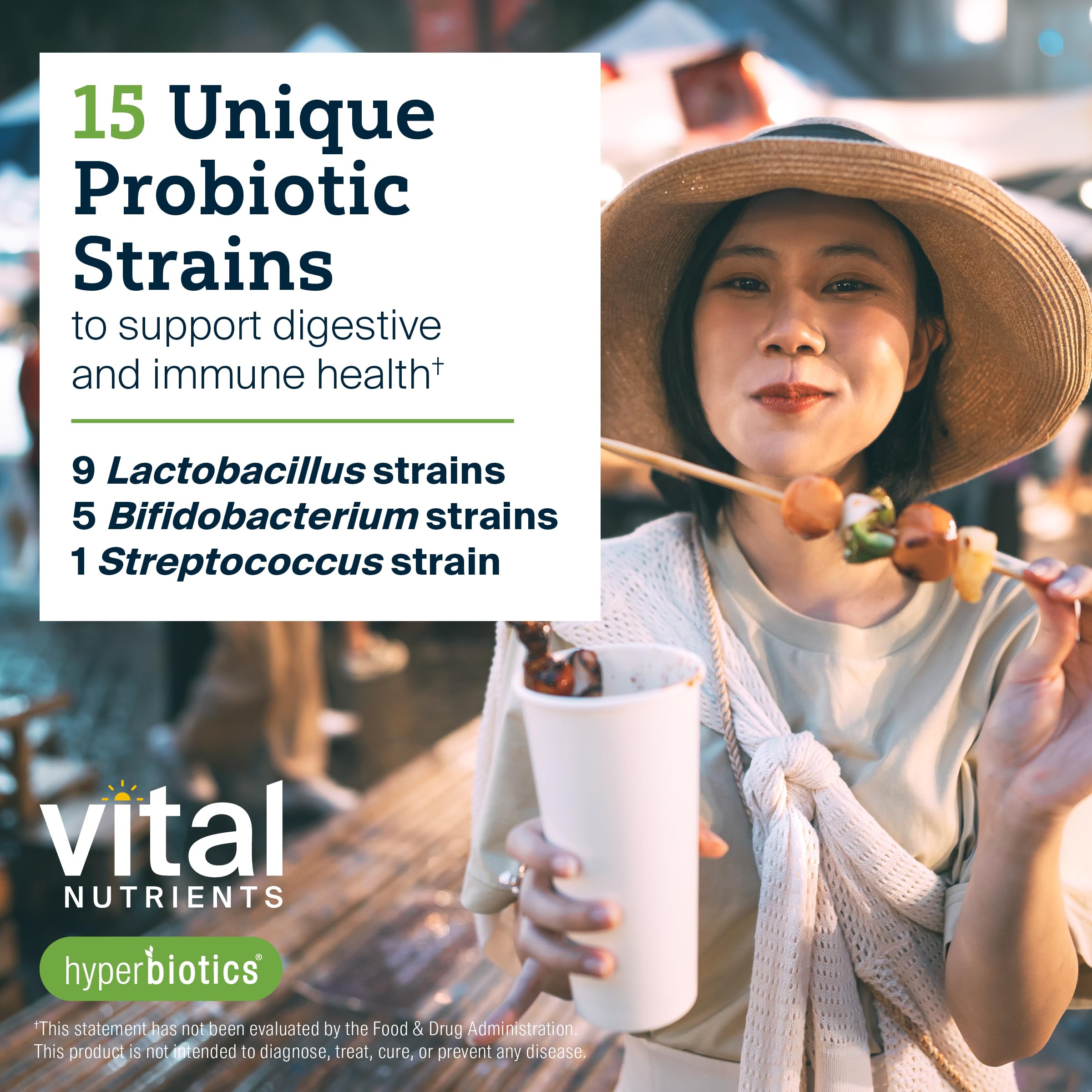 Hyperbiotics Vital Nutrients Pro-15 Prebiotics and Probiotics for Women and Men | 15 Science Backed Strains | Supports Occasional Constipation, Diarrhea, Gas & Bloating | 30 Vegan Time Release Pearls Hyperbiotics uk supplements