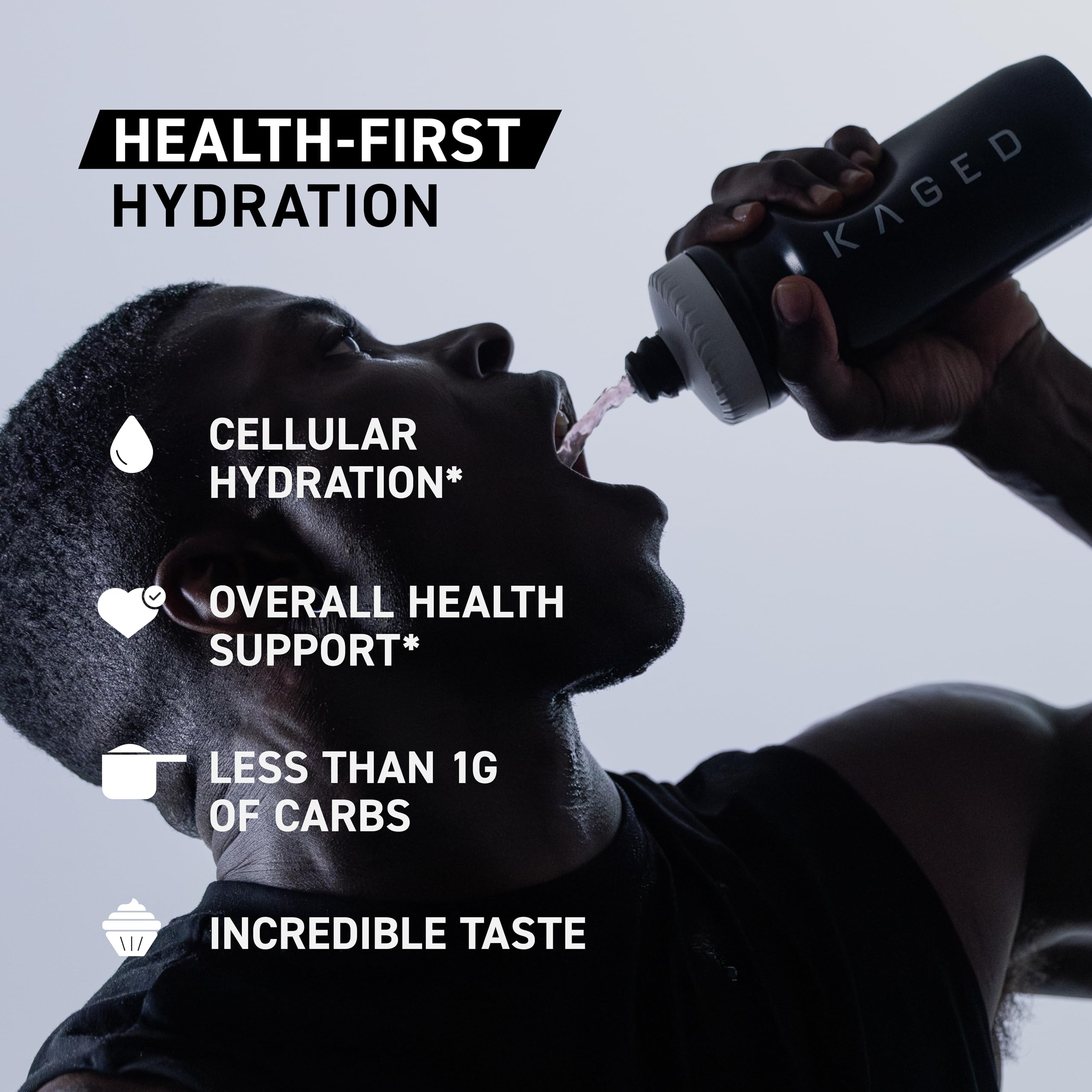 Kaged Electrolyte Hydration Powder Hydracharge Apple Limeade Sports Drink for Men and Women Pre, Post, Intra Workout Supplement 60 Servings Kaged uk supplements