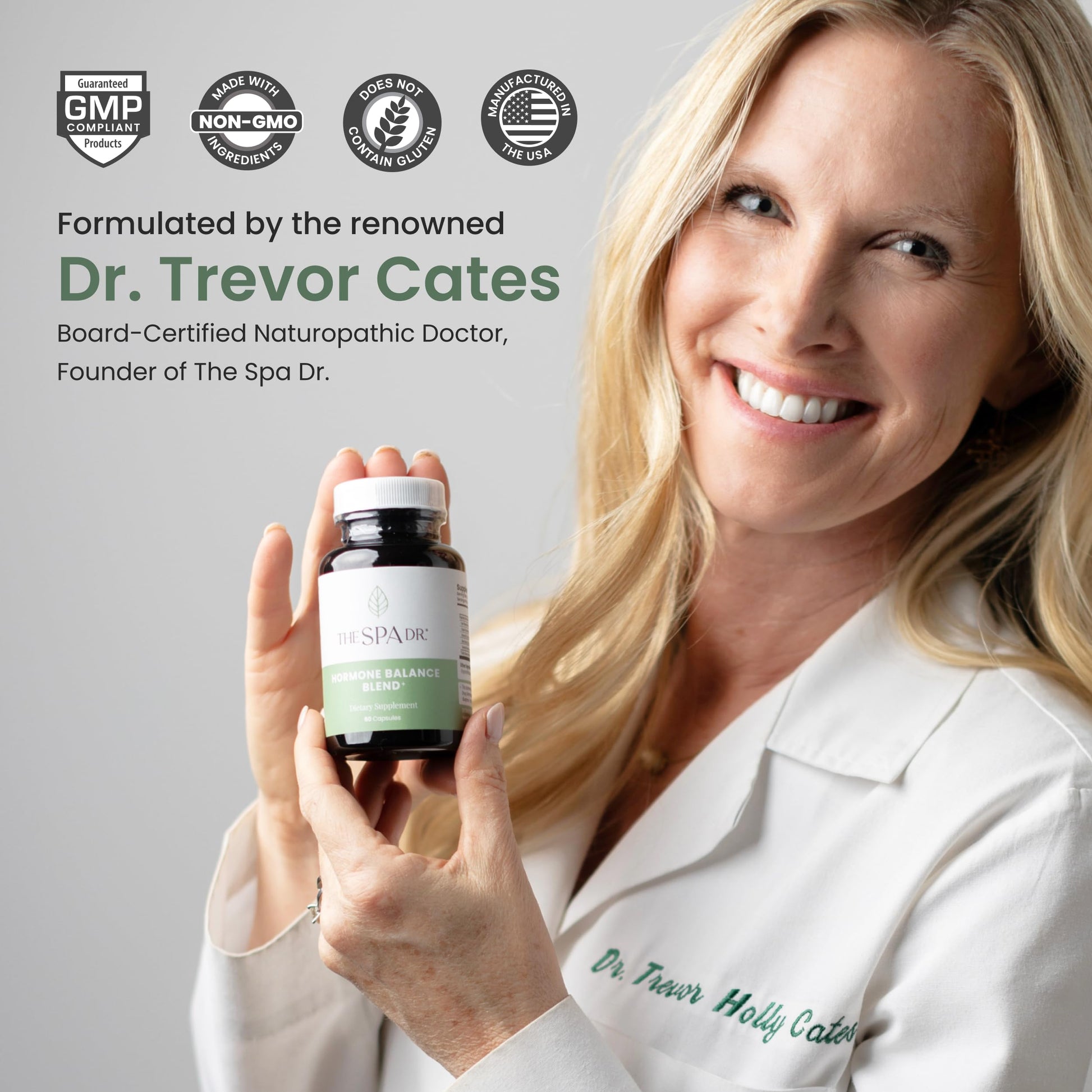 The Spa Dr. Hormone Balance for Women - Menopause Supplements for Women with Saw Palmetto, Chaste Tree Berry, Dong Quai for Night Sweats, Hot Flashes & Mood Swings - Menopause Support - 60 Capsules The Spa Dr. uk supplements