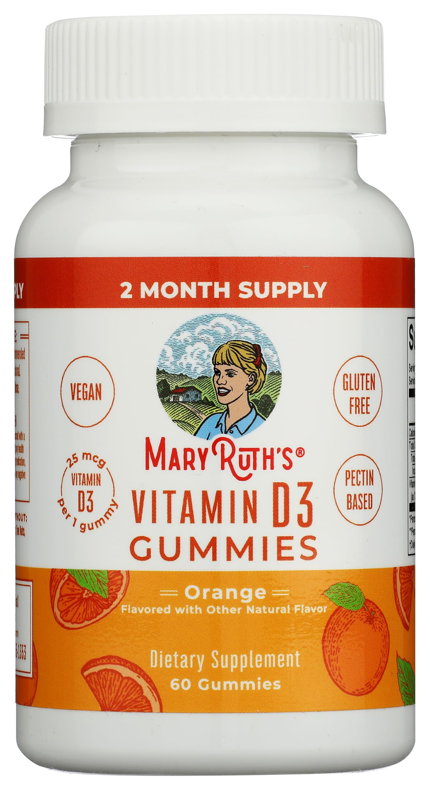 MARYRUTHS Vitamin D3 Orange MARYRUTH'S uk supplements