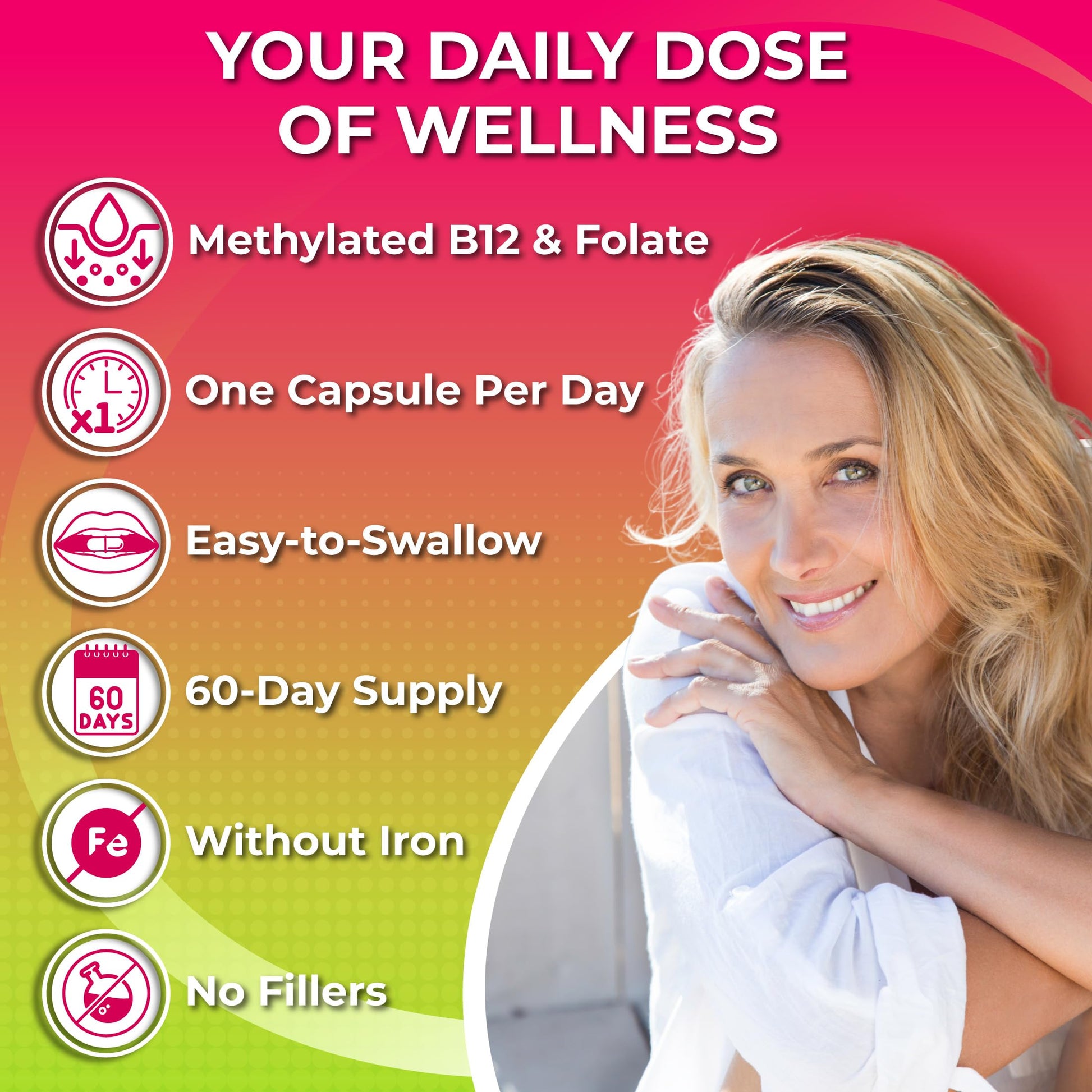 Women's Daily Multivitamin 50 Plus - Vegan Methylated Multivitamin for Women 50 and Over with Biotin, Organic Superfoods & Lutein SUPPLEMENTS STUDIO uk supplements