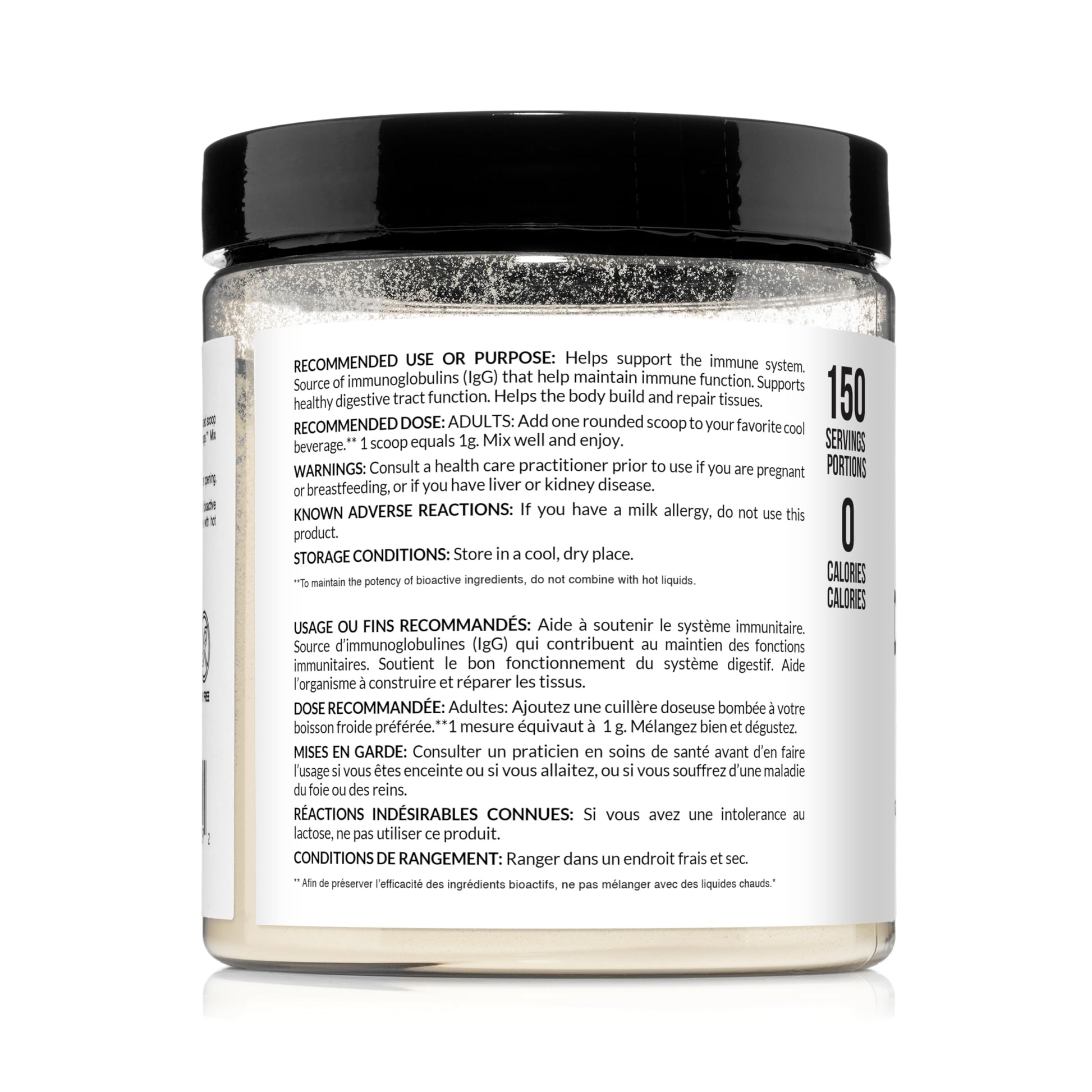 NAKED Colostrum Powder – 100% Grass-Fed Bovine Colostrum Supplement from US Farms | Tested at 20%+ IgG | Gut Health, Immunity, Recovery & Skin Support - 150 Servings NAKED uk supplements