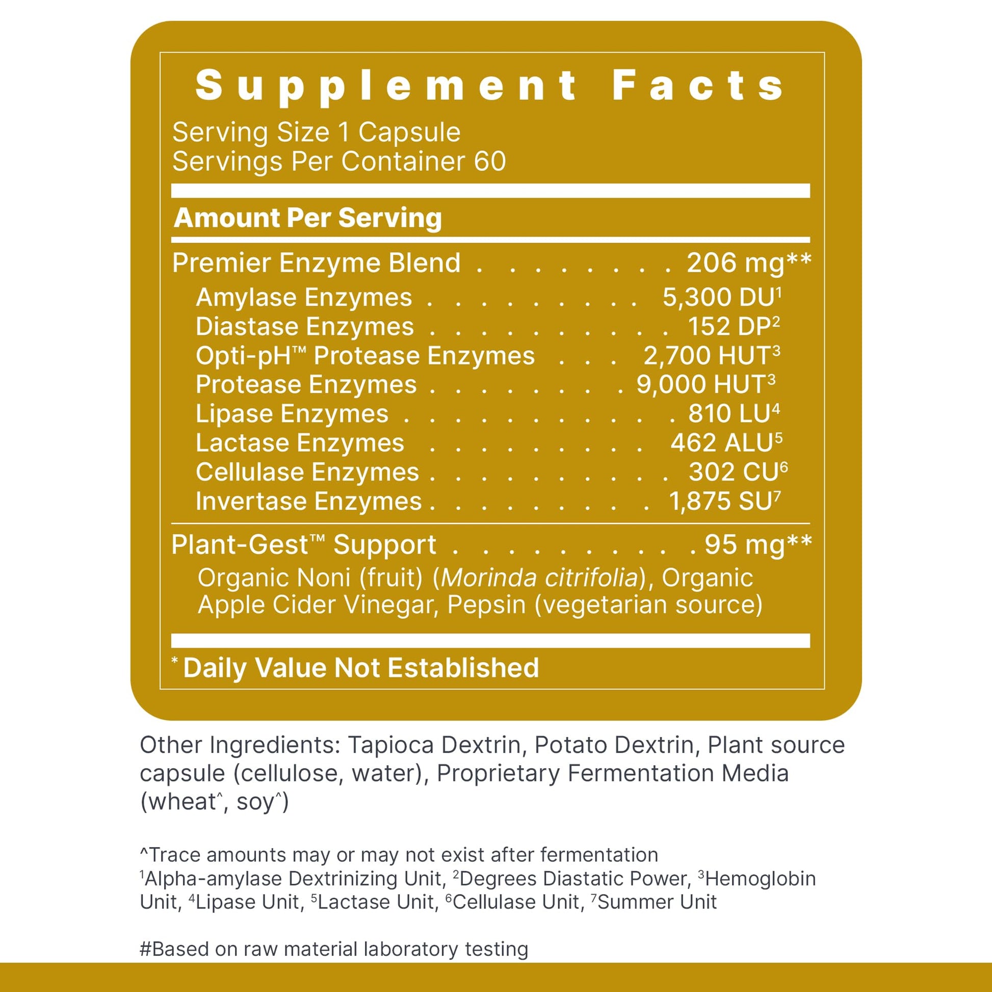 Premier Research Labs Active Digestive Enzymes with Probiotic and Prebiotics - Promotes Full-Spectrum Digestive Support - with Amylase, Protease & Lipase, 60 Plant-Sourced Capsules Premier Research Labs uk supplements