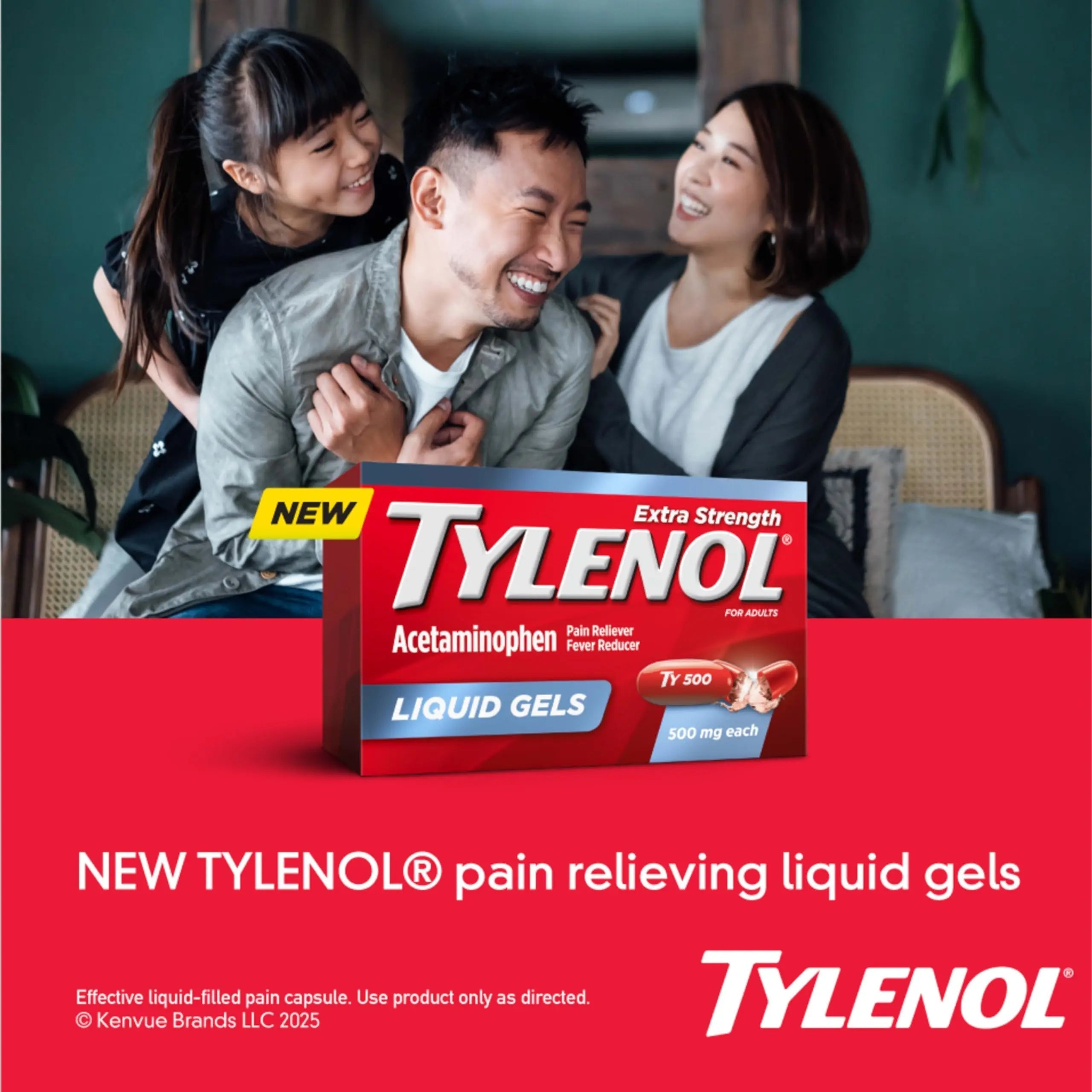 Tylenol Extra Strength Liquid Gels, Fast, Strong Pain Relief, Fever Reducer for Adults with 500 mg Acetaminophen, Fast-Acting Liquid Gel Capsules for Headaches & Minor Pain Relief, 40 Count Tylenol uk supplements