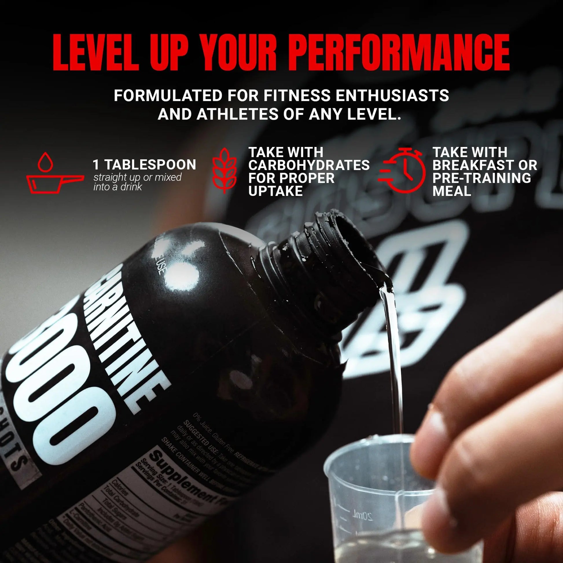 ProSupps L-Carnitine Liquid 3000, Stimulant-Free Liquid Shots for Men & Women - Clean Workout Drink for Energy, Performance & Muscle Recovery ProSupps uk supplements