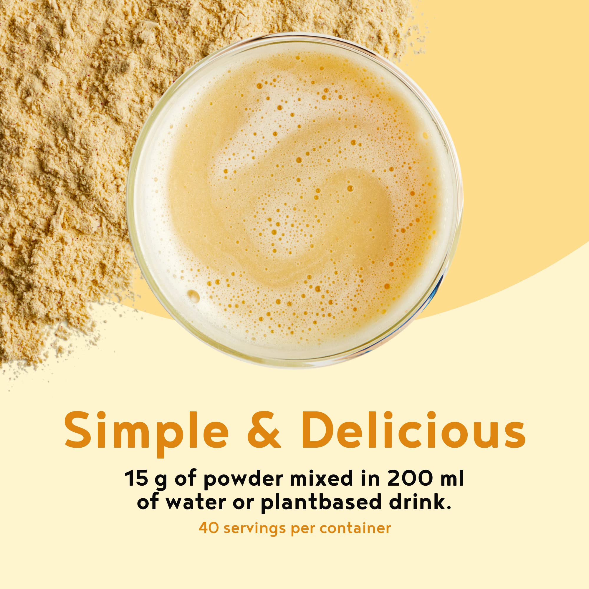 Vegan Protein Powder - Muscle Building Powder with Amino Acids - Plant Based Protein Shake Alpha Foods uk supplements