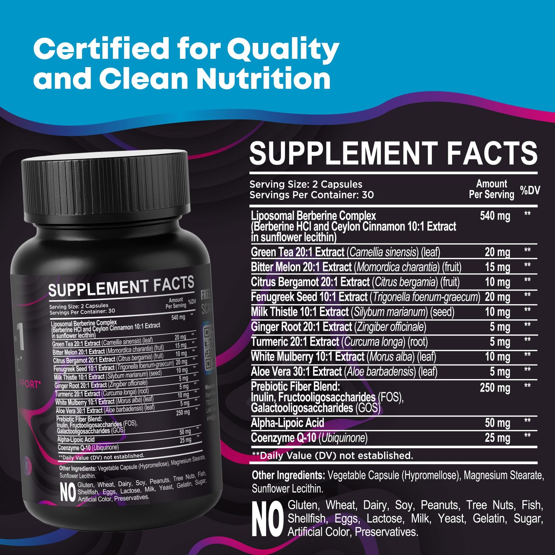Xyro Research GLP-1 Support Weight Loss Supplement - Appetite Suppressant & Metabolism Booster to Support Natural Hunger Control Curb Cravings Burn Fat & Gut Wellness Xyro Research uk supplements