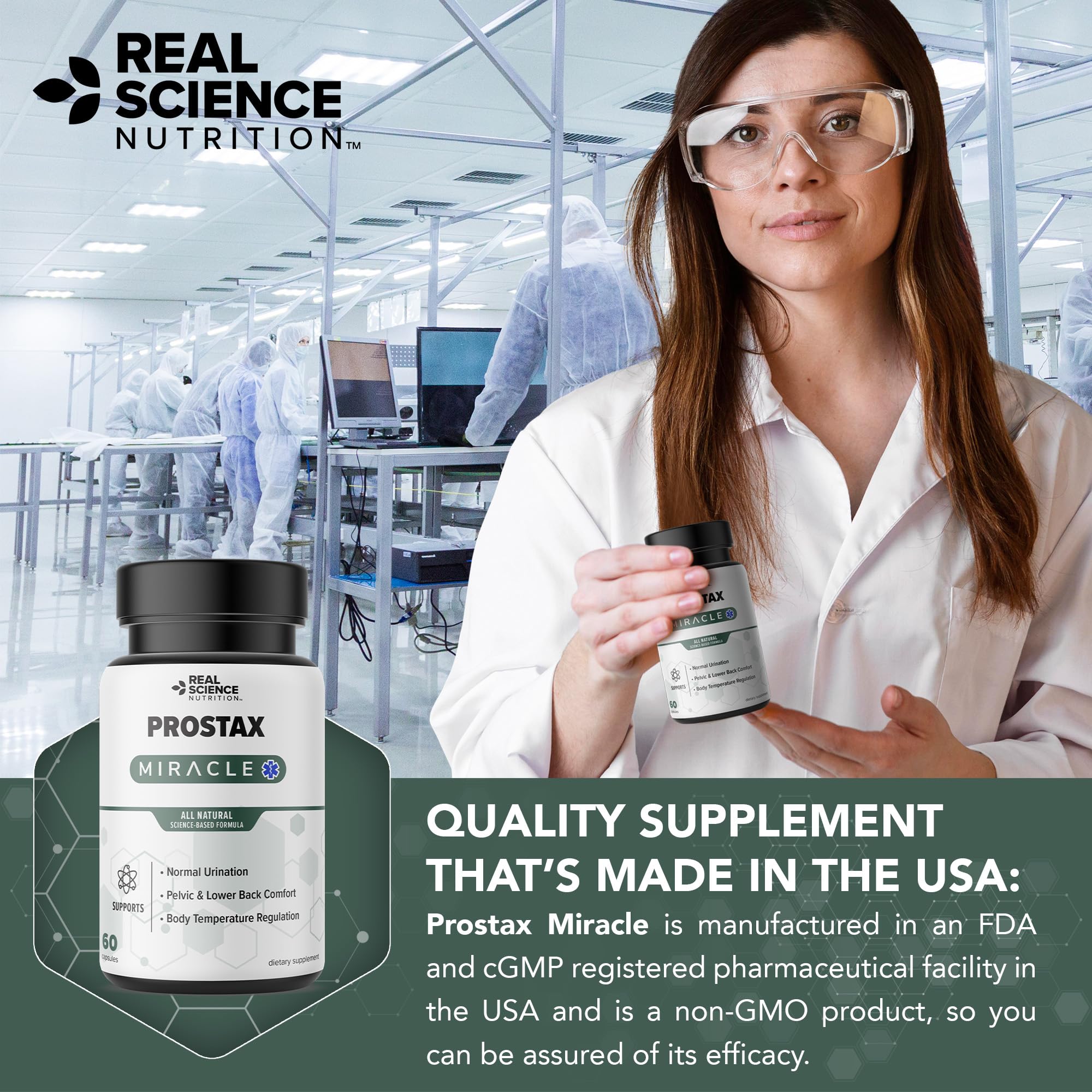 Real Science Nutrition Offers Prostax Miracle: A Natural Supplement for Bladder and Kidney Health, Mens Health Products Real Science Nutrition uk supplements