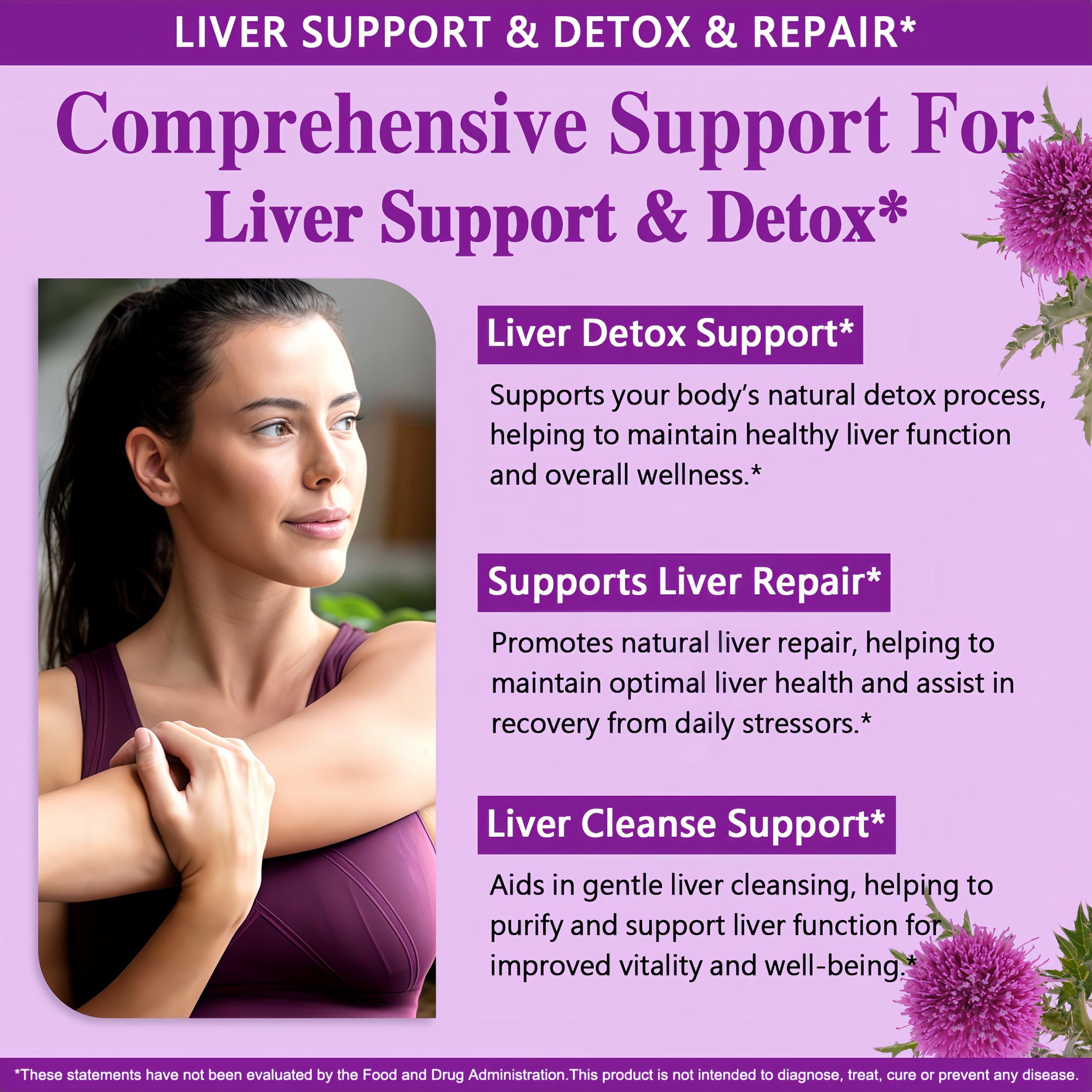 Liver Cleanse Detox & Repair Drops - Liquid Liver Support Tincture with Milk Thistle, Dandelion, Artichoke, TUDCA, NAC, Chanca Piedra - 15-in-1 Advanced Liver Detox Health Supplement - Vegan, Non-GMO HZZYPLANT uk supplements