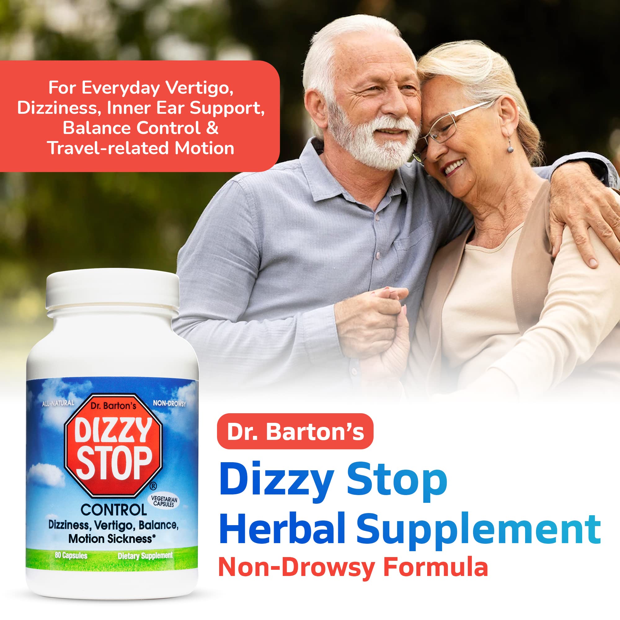 Dizzy Stop Dr. Barton’s All-Natural Vertigo Comfort, Inner Ear Balance Supp Dizzy Stop uk supplements