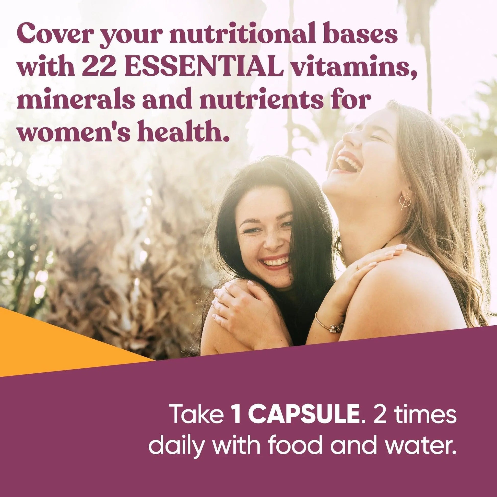 Next Gen Multivitamin for Women – 22 Optimized Vitamins for Immunity, Beauty, Brain, Energy, Bones and Heart – Vitamin C, D, E, K, Iron, B6 and DHA Eu Natural uk supplements