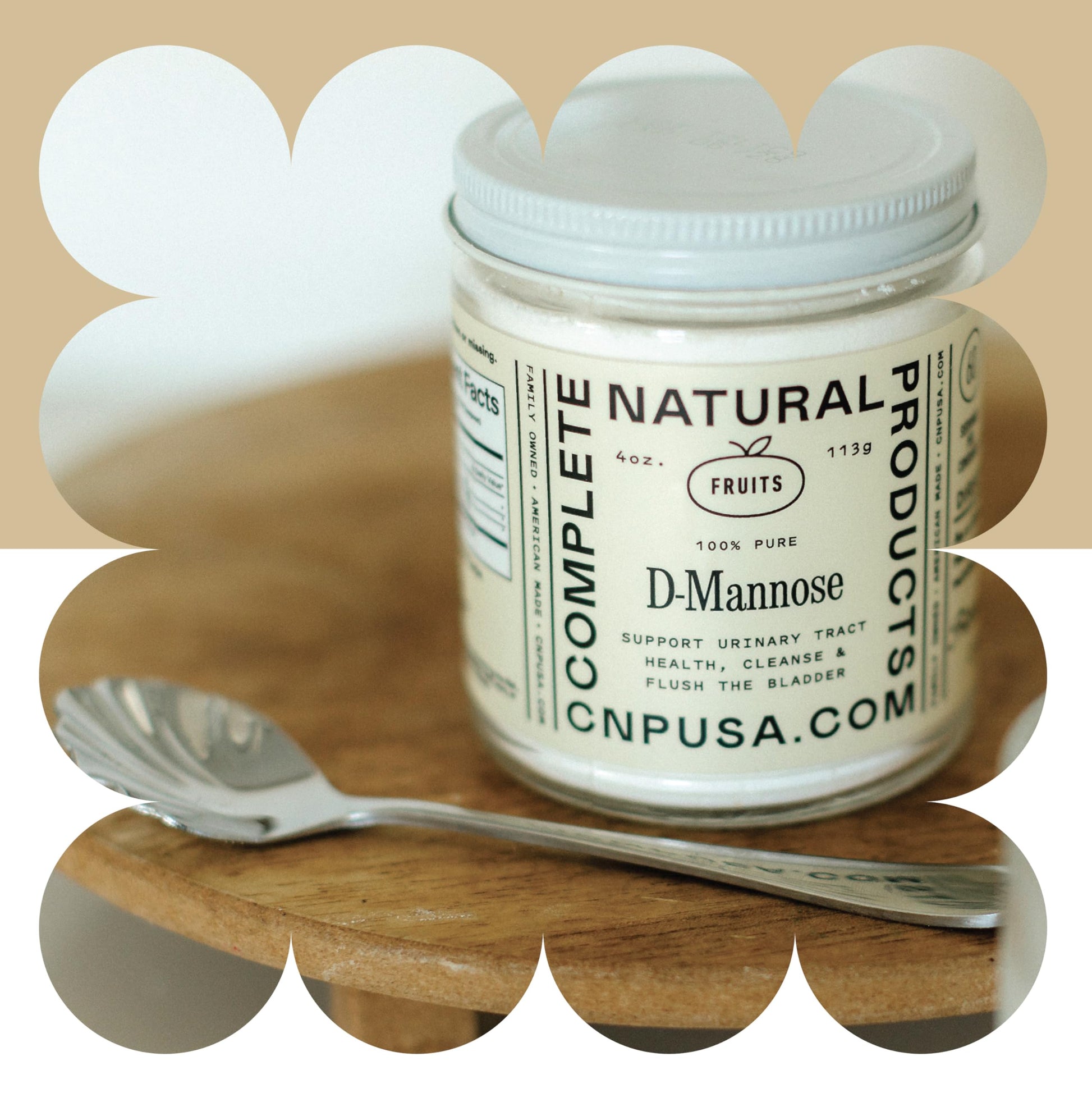 D Mannose Powder Supplement 8oz - Powder D Mannose for Urinary Tract & Bladder Health Support, Bulk Easy Mix Formula, 115 Servings, No Fillers, Non GMO & Gluten Free Support, Kosher Certified Made USA Complete Natural Products uk supplements