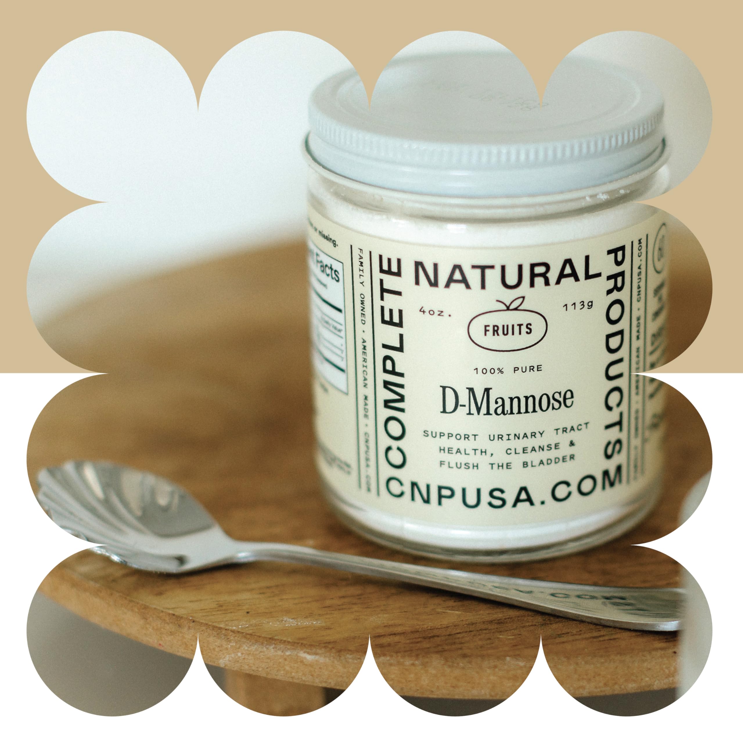D Mannose Powder Supplement 8oz - Powder D Mannose for Urinary Tract & Bladder Health Support, Bulk Easy Mix Formula, 115 Servings, No Fillers, Non GMO & Gluten Free Support, Kosher Certified Made USA Complete Natural Products uk supplements