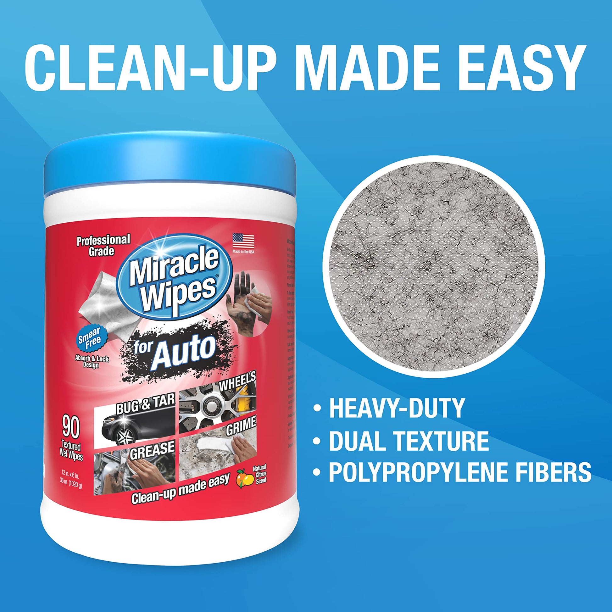 MiracleWipes for Automotive, All Purpose Cleaning Wipes for Hands, Auto Interior, Exterior MiracleWipes uk supplements