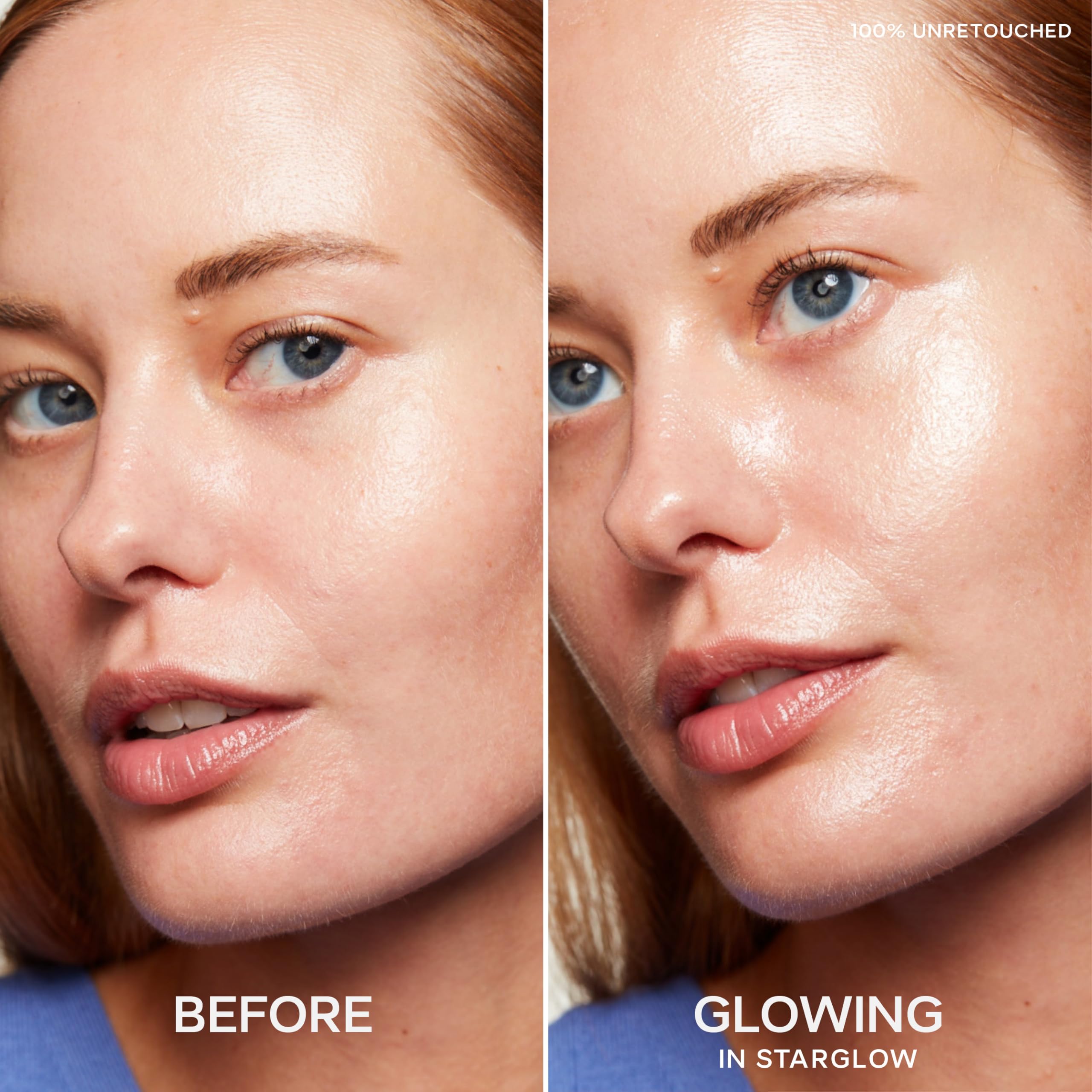 Saie Mini Glowy Super Gel - Hydrating Makeup Primer and Illuminating Glow Serum Enriched with Vitamin C and Squalane Oil - All-Over Liquid Highlighter Makeup for Instant Glass Skin - Starglow (0.5 oz) Saie uk supplements