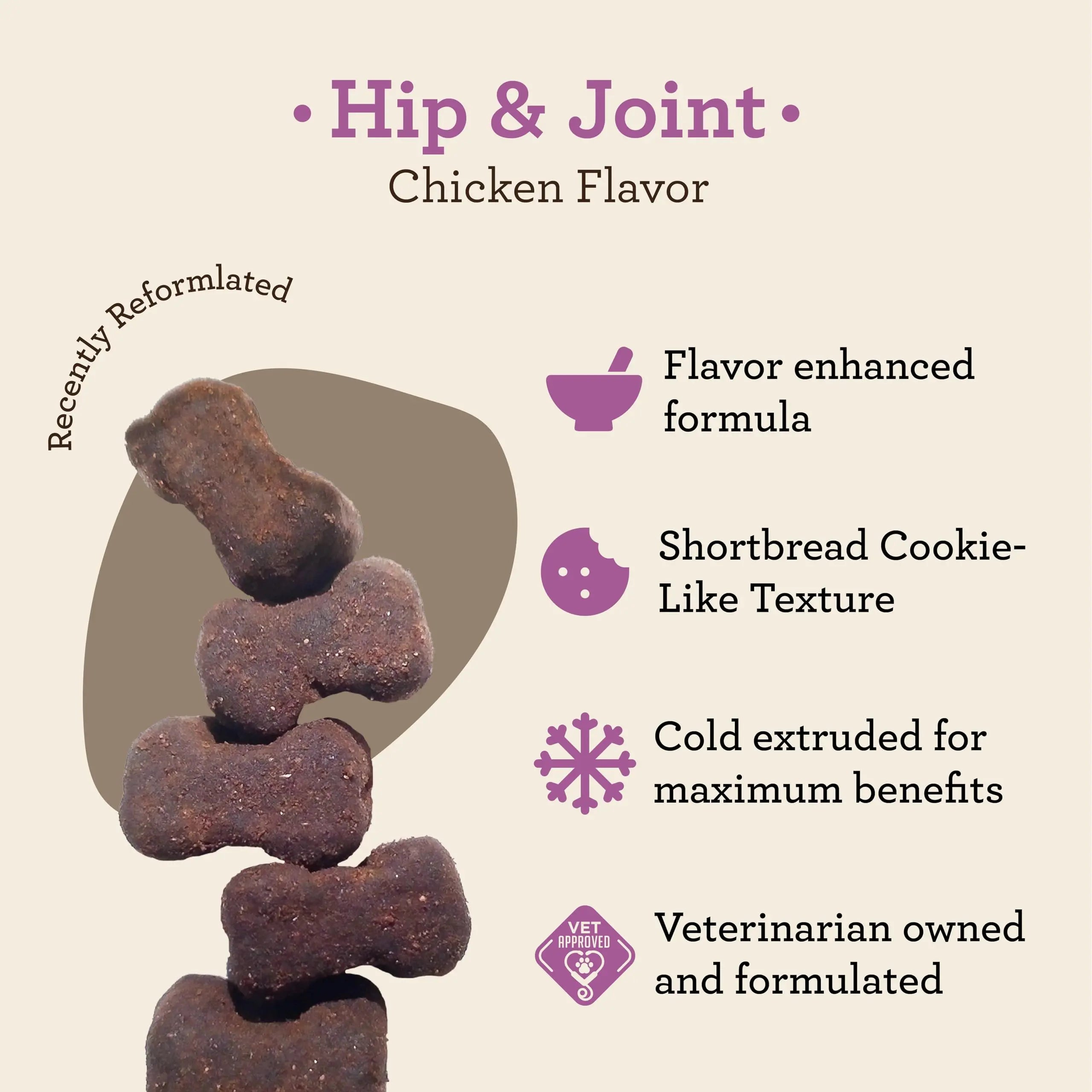 Dr. Joseph's VetPro Complete Dog Hip & Joint Supplement for Arthritis Pain Relief – High-Strength Glucosamine & Chondroitin Chews for Senior Dogs – Vet Formulated Daily Treats, Chicken Flavor, 120 Ct VetPro Complete uk supplements