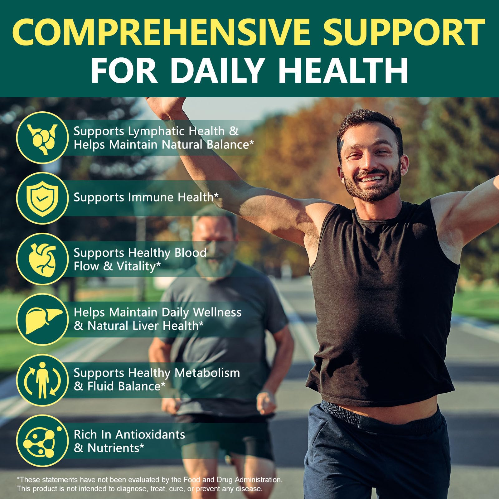 chenyayun Lymphatic Drainage Supplements, 240 Softfels, 21-in-1 Natural Herbal Blends with Echinacea, Dandelion, Burdock Root for Lymph System, Immune Support, Cleanse, Less Swelling/Bloating chenyayun uk supplements