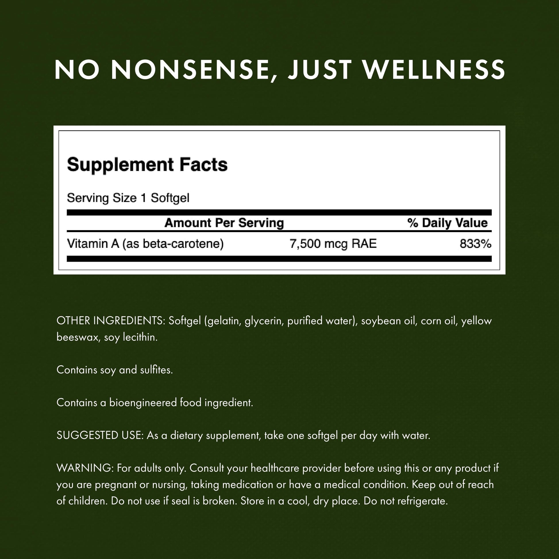 Swanson Beta-Carotene Vitamin A 25,000 IU Eye and Skin Health Supplement for Adults Seeking Vision and Immune Support - 7,500 mcg (300 Softgels) Swanson uk supplements