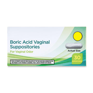 SEDLAV Boric Acid Vaginal Suppositories for Vaginal Odor, 30 Count, Compare to pH-D Feminine Health Boric Acid Suppositories, Sticker SEDLAV uk supplements