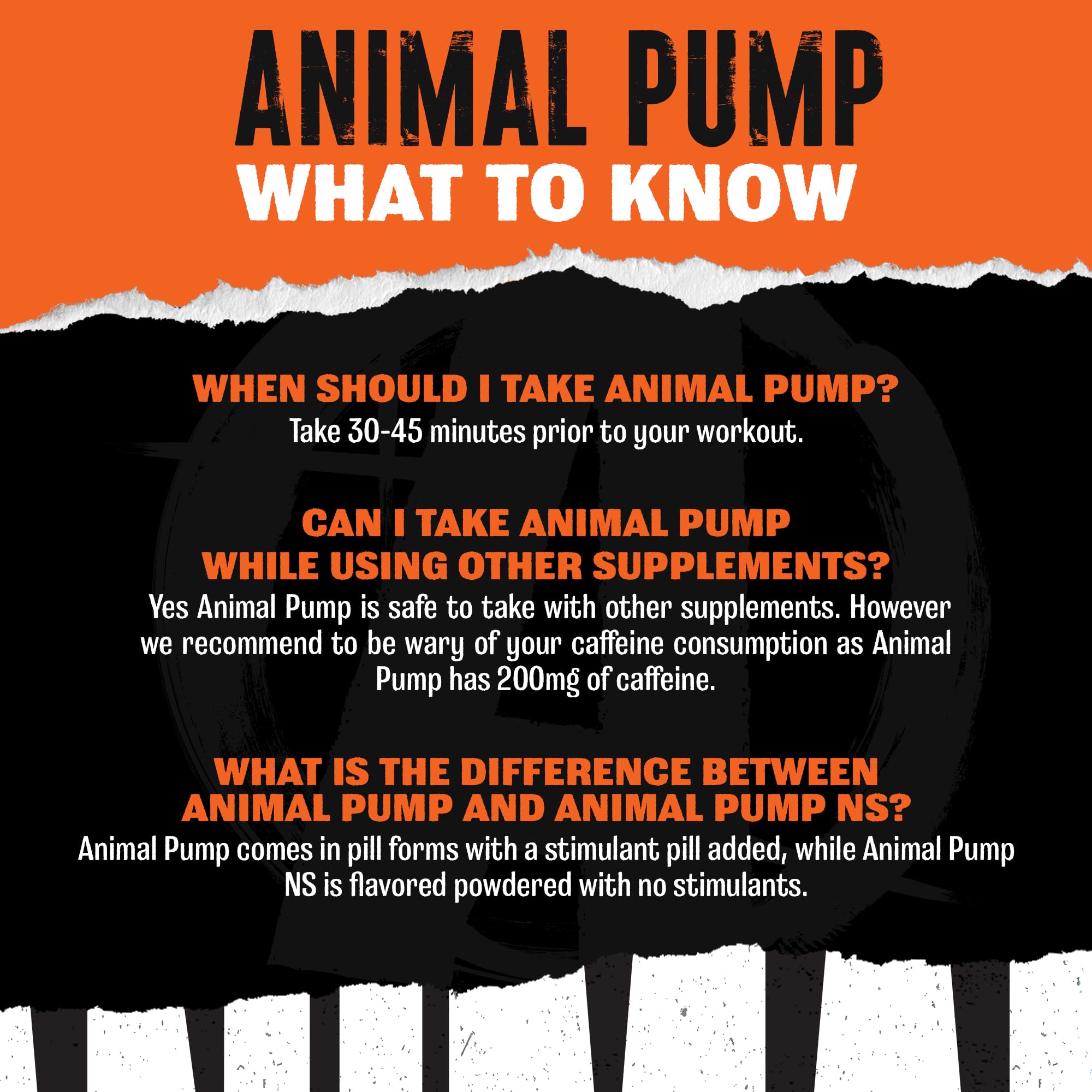 Animal Pump Pre-Workout Supplement – for Energy, Focus and Muscle Volumizing, with Nitric Oxide Boosters Including Stims and Nootropics, Creatine, Animal uk supplements