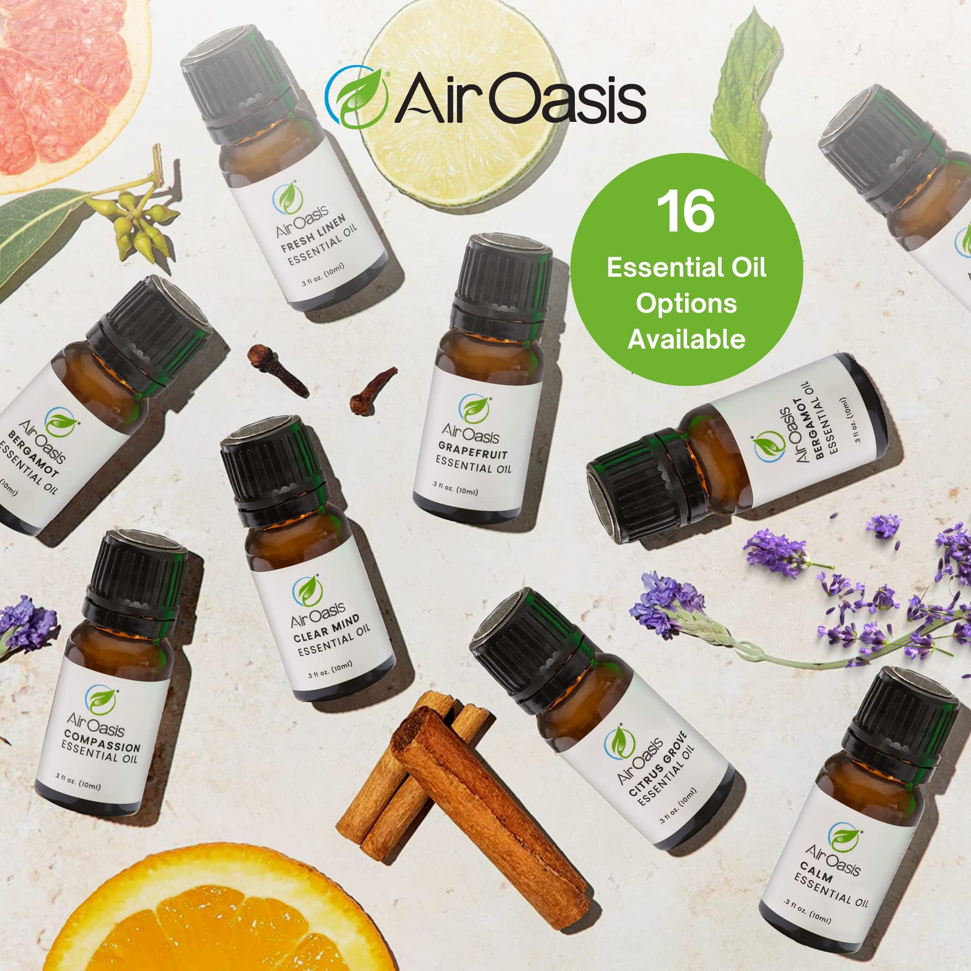 Air Oasis Premium Grade Essential Oils | 100% Pure Essential Oils Perfect for Diffuser, Humidifier Air Oasis uk supplements