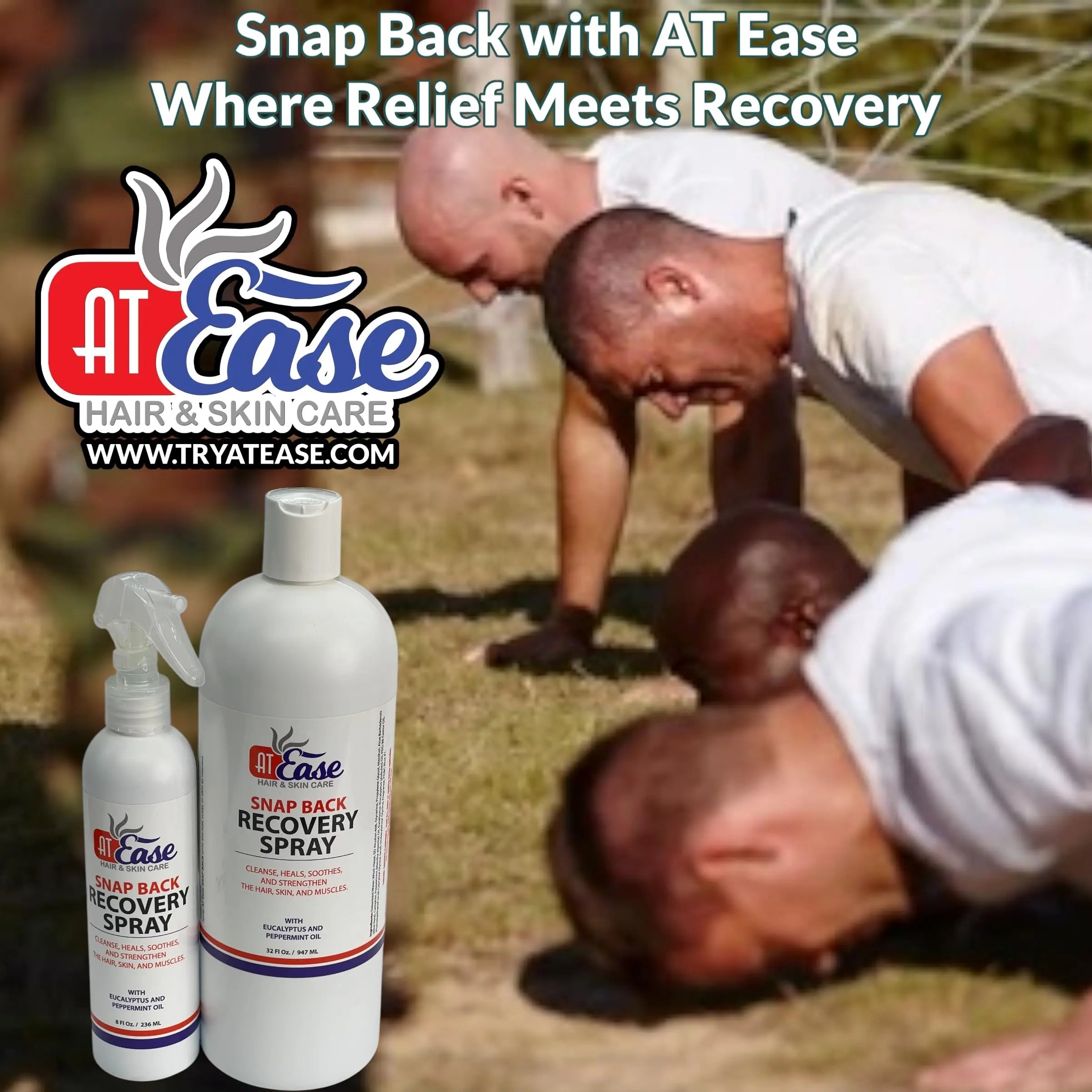AT Ease Snap Back Recovery Muscle Spray AT Ease uk supplements