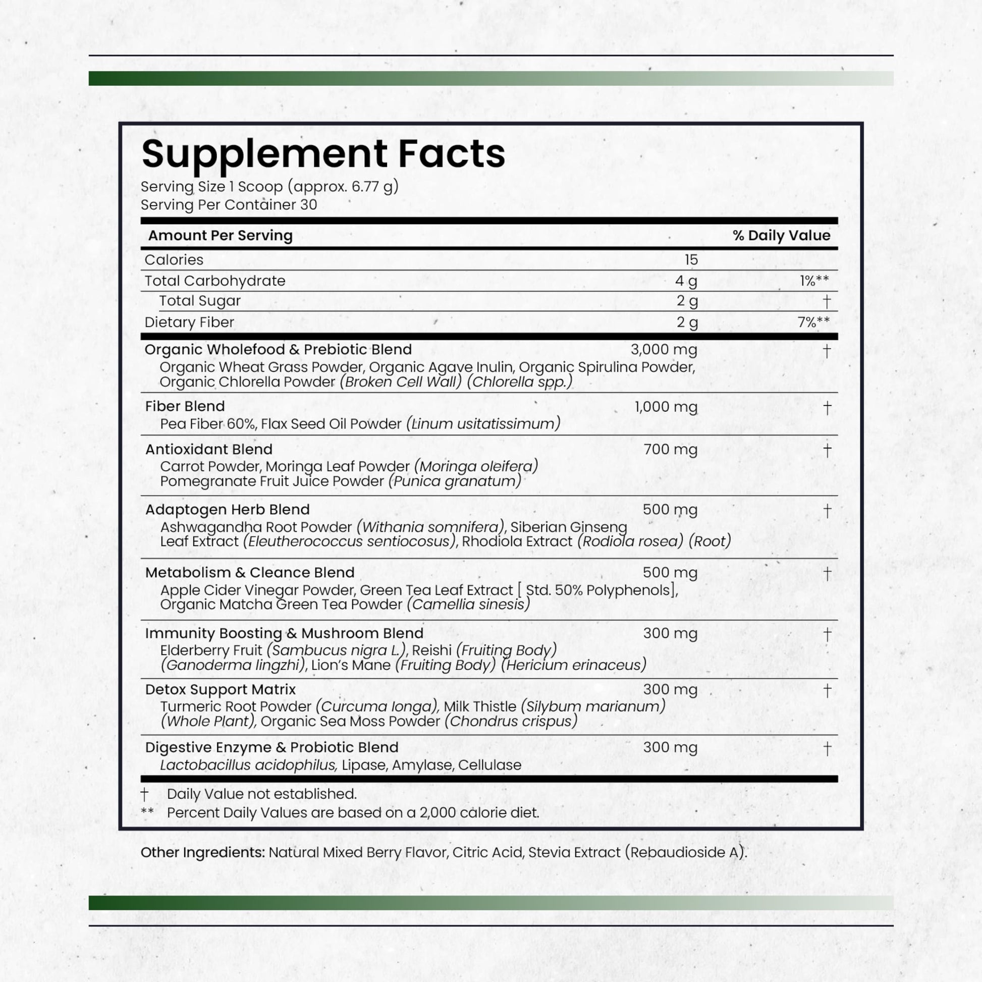 Nature's Pure Blend Super Greens Powder – Organic Greens Superfood Powder Supplements for Green Juice & Smoothie – Probiotic - Drink Mix for Energy Wellness and Digestion (Matcha Flavor, 30 Servings) Nature's Pure Blend uk supplements