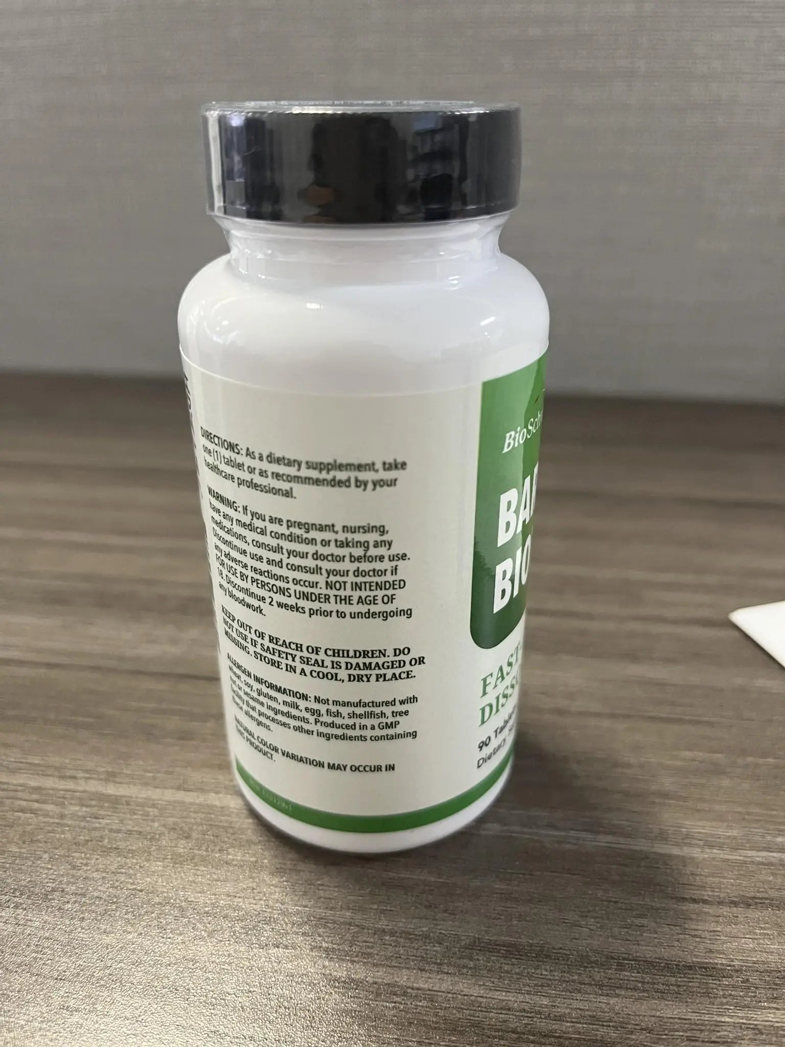 BioSchwartz Bariatric Biotin Chewable Tablets - 5500mcg Biotin per Serving - Green Apple Flavor, 3 Month Supply - Sugar-Free Hair Skin Nails Vitamins BioSchwartz uk supplements
