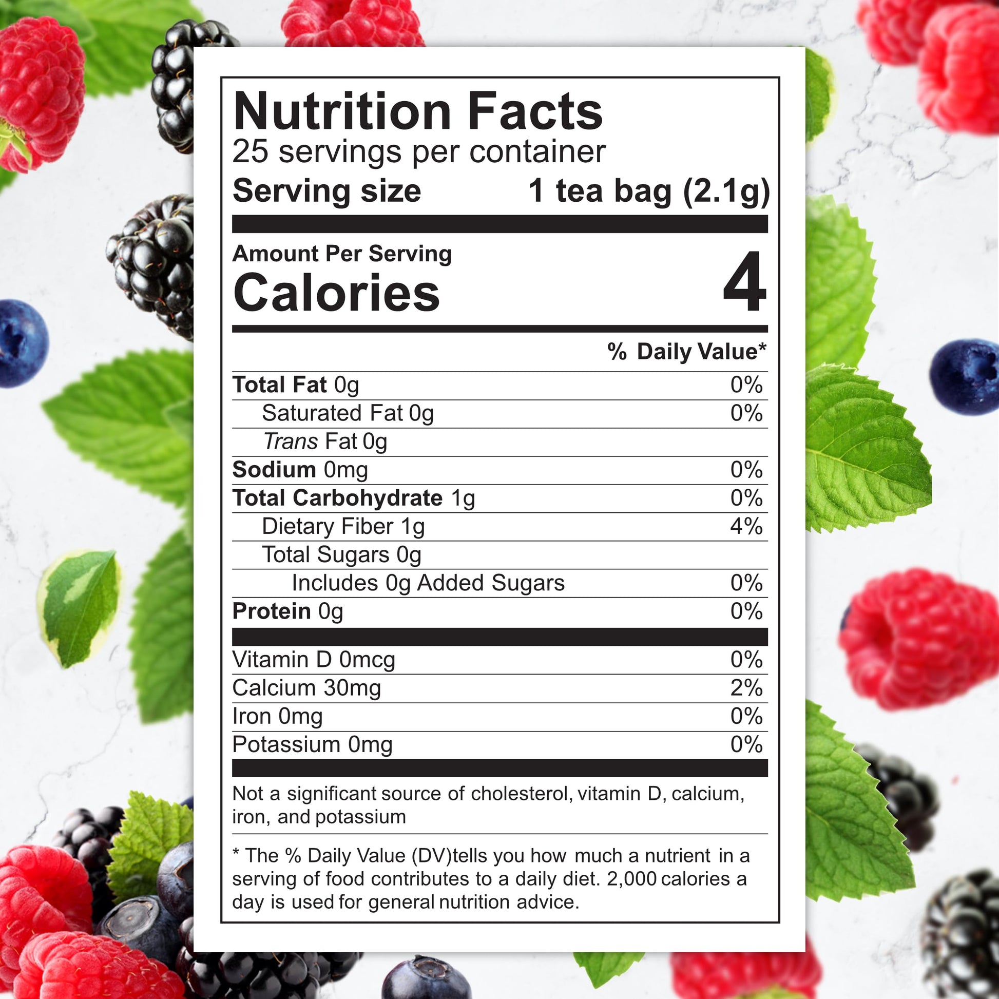 Total Tea Slimming Detox Tea for a Healthy Weight Support - Caffeine Free - Herbal Total Tea uk supplements