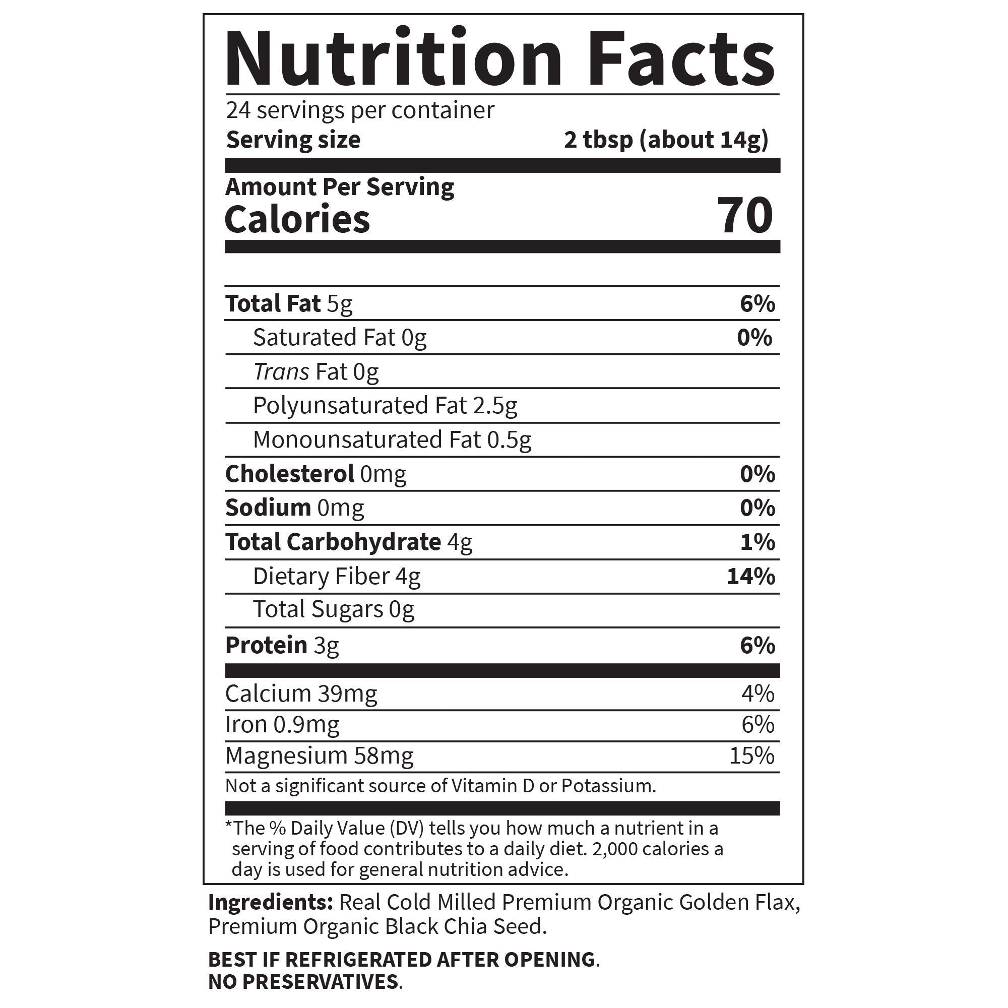 Garden Of Life Raw Organics Organic Flax Meal Plus Chia Seeds, 12 Ounce Garden of Life uk supplements