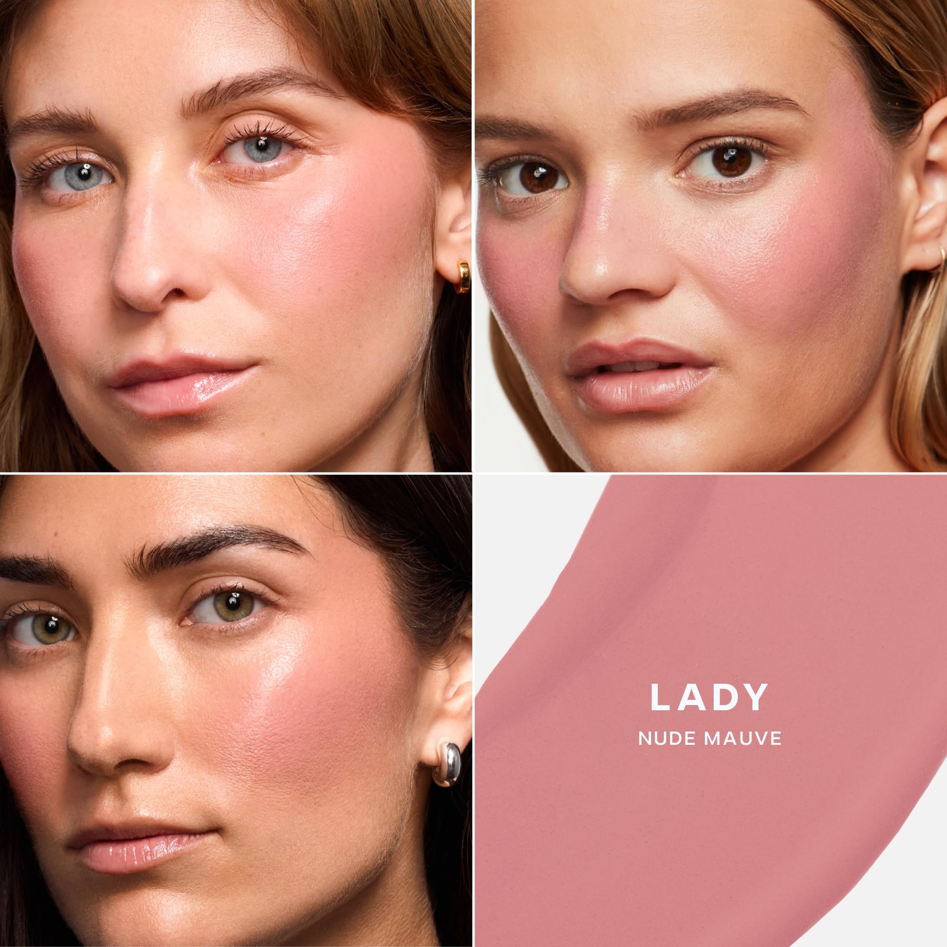 Saie Dew Liquid Blush for Cheeks - Hydrating Cream Blush Stick with a Blendable + Buildable Formula - Skincare Infused Dewy Cheek Tint for a Natural Flush - Glowy Makeup Essential - Lady (.40 oz) Saie uk supplements