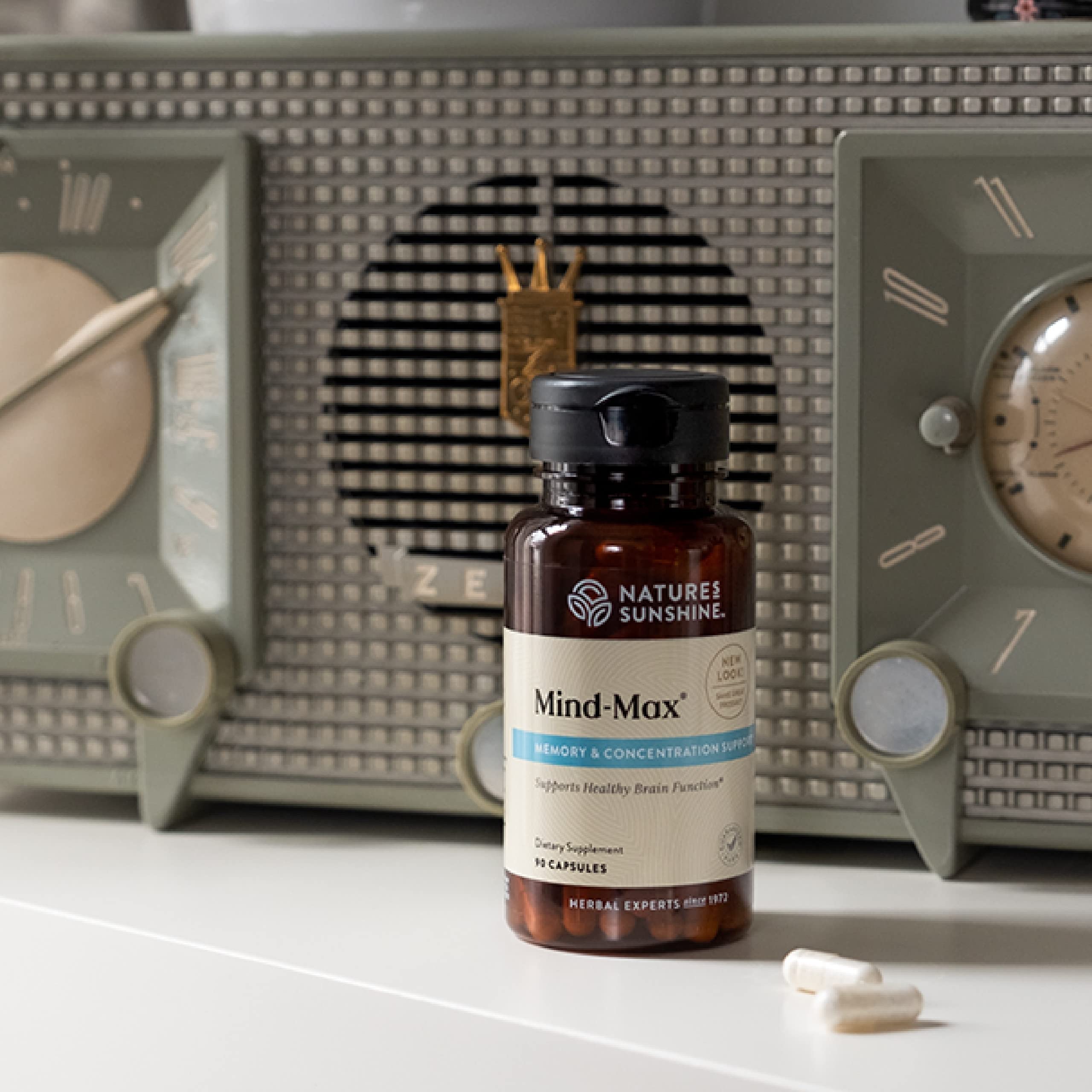 Nature's Sunshine Mind-Max 90 Capsules Nature's Sunshine uk supplements