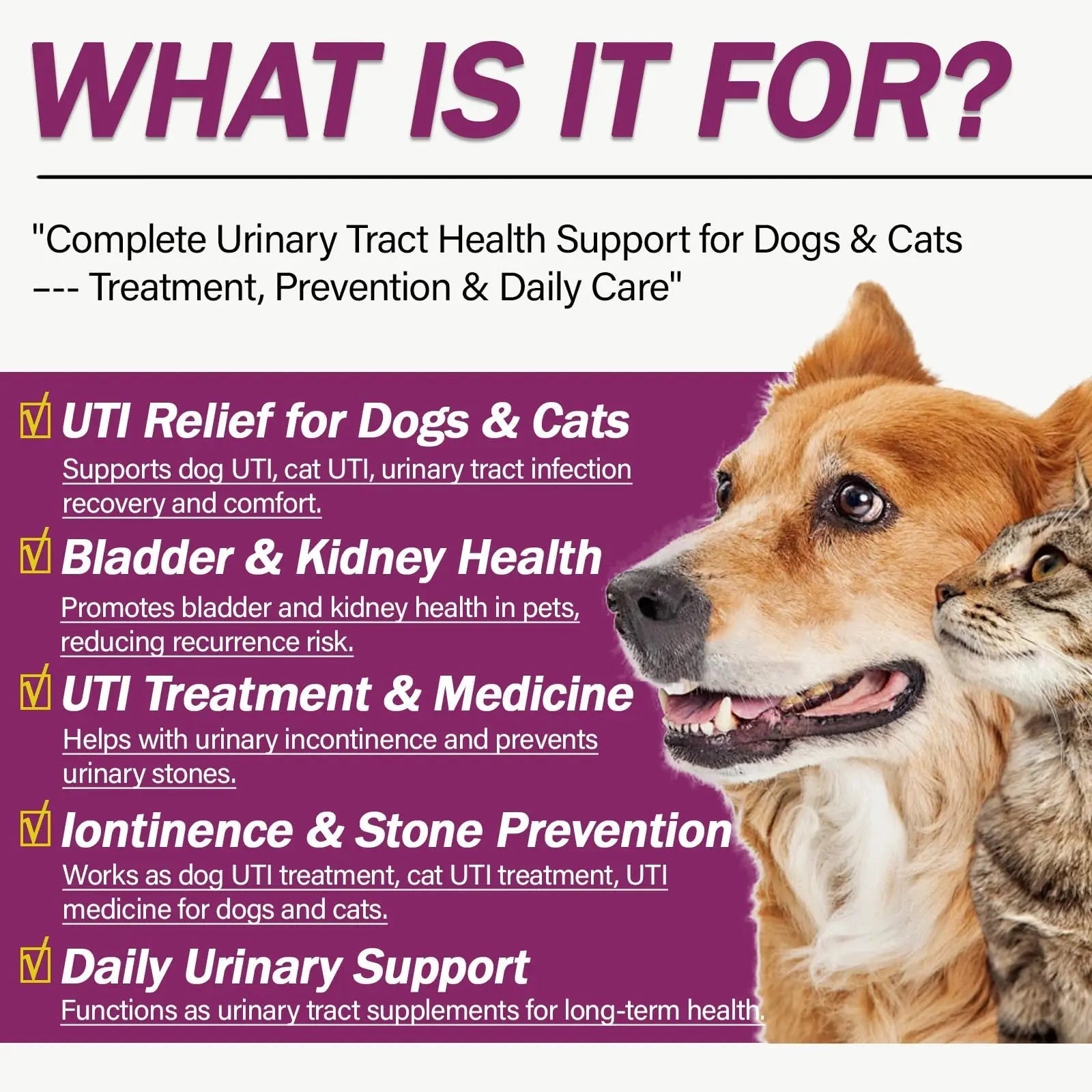 NUTRIARISE Natural UTI Treatment for Cats & Dogs – Antibiotic-Free Urinary Tract Infection Support Supplement – Bladder & Kidney Health – Incontinence Prevention – 30 Capsules NUTRIARISE uk supplements