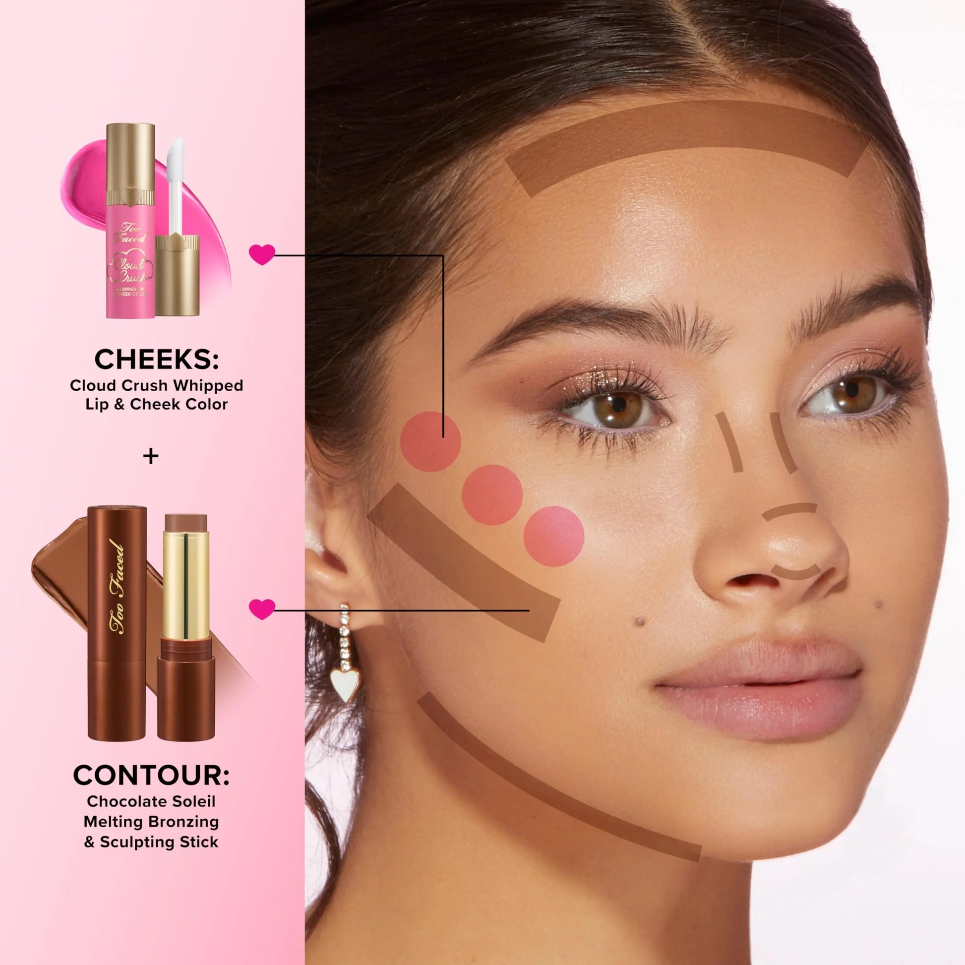 Too Faced Chocolate Soleil Melting Bronzing & Sculpting Stick | Multi-Use, Contour + Cream Bronzer Stick | Lightweight, Satin-Finish with Buildable Coverage, 0.28 Ounce, 0.28 Ounce, Chocolate Souffle Too Faced uk supplements