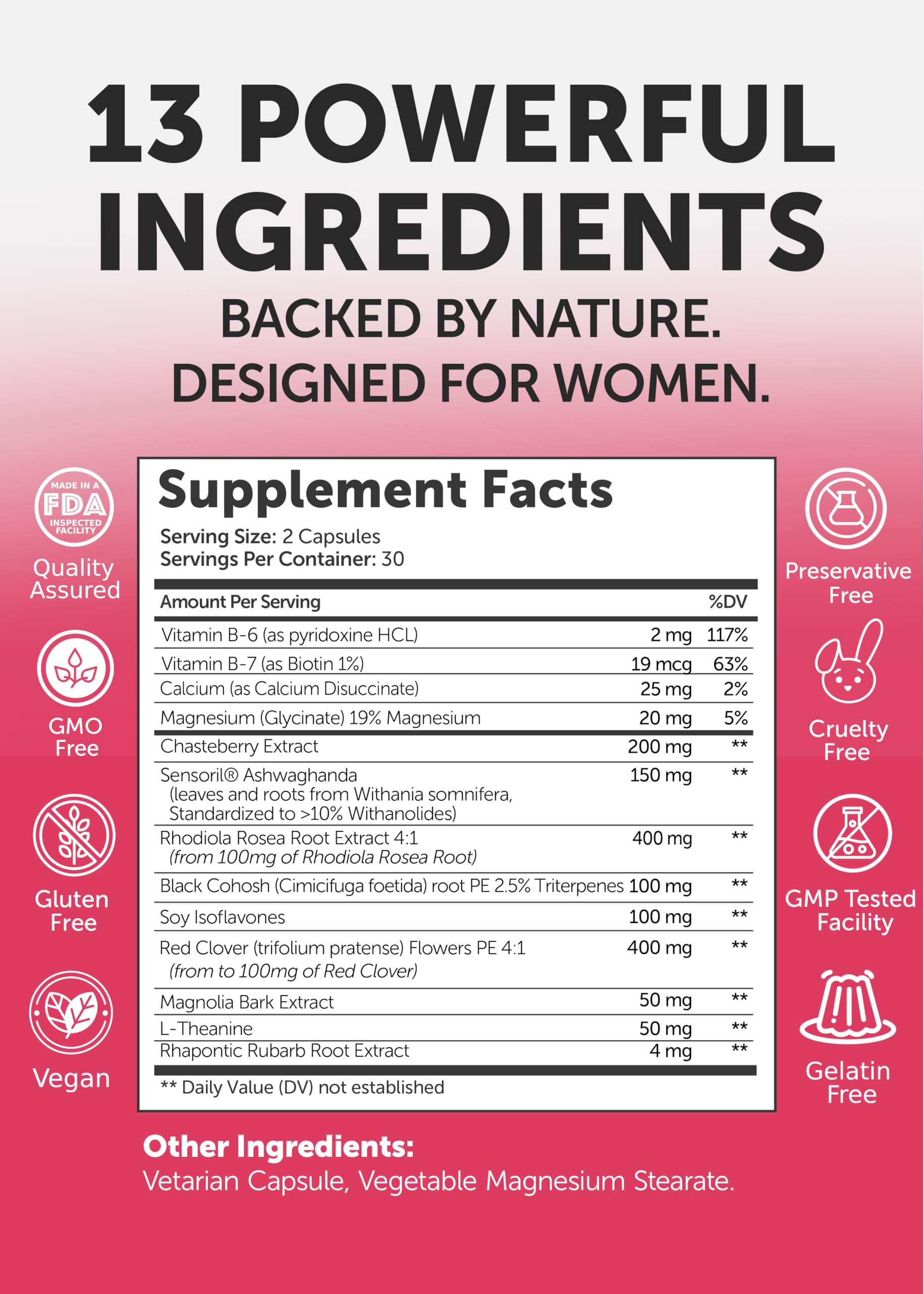 Lunakai USA Made Natural Menopause Supplements for Women – 13-in-1 Menopause Relief for Hot Flashes, Night Sweats, Sleep & Mood Support, 60ct Lunakai uk supplements