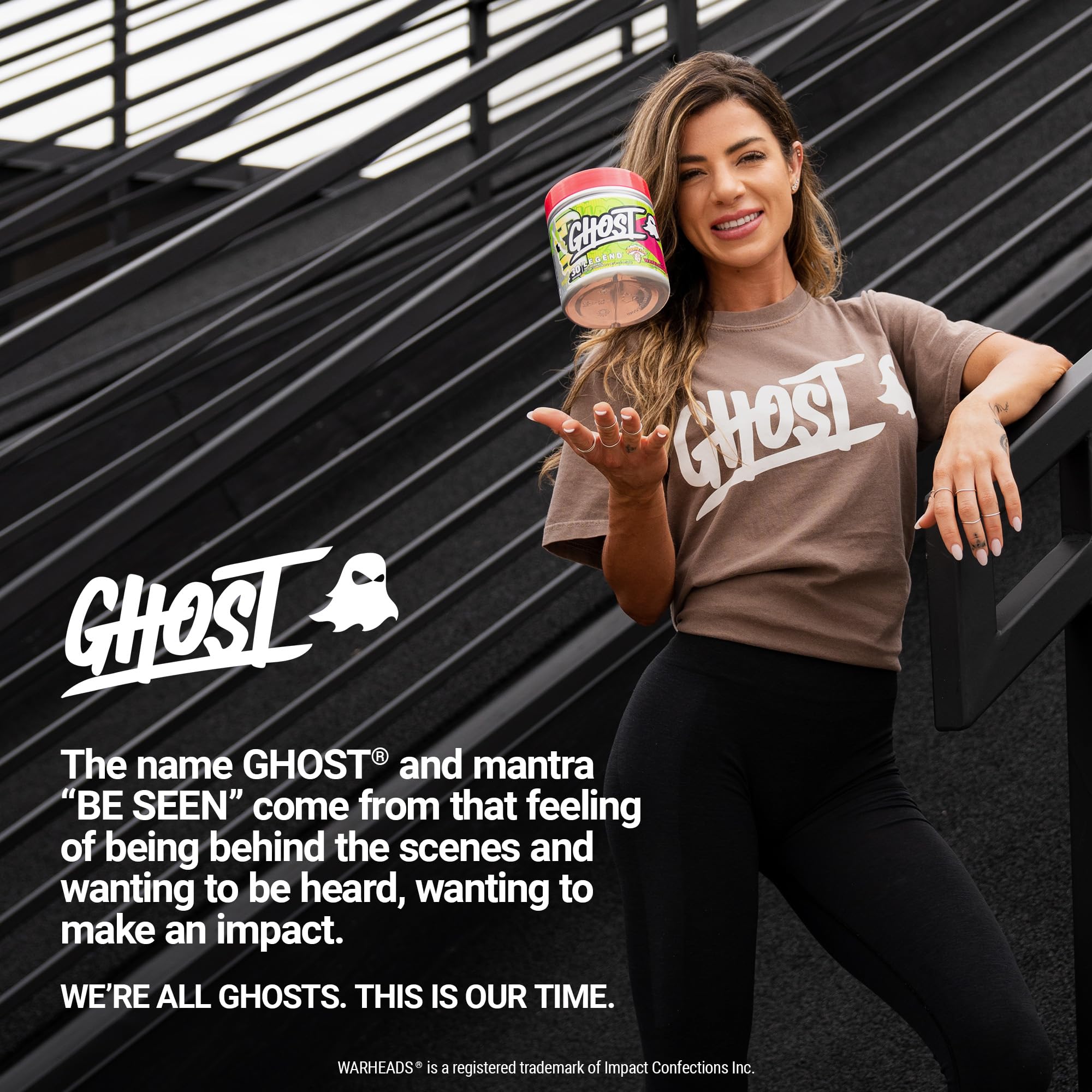 GHOST Legend V3 Pre-Workout Powder, Warheads Sour Watermelon - 30 Servings – Pre GHOST uk supplements