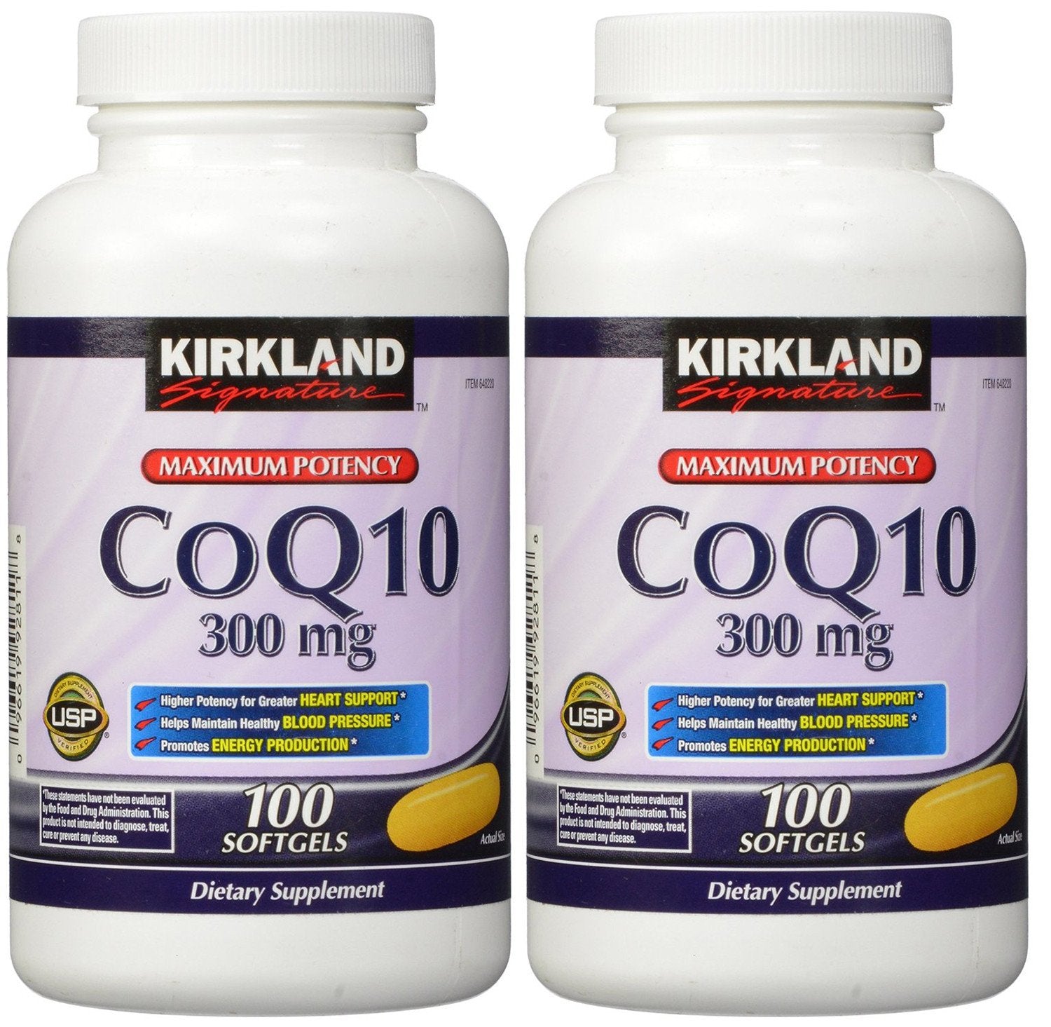 Kirkland wcaqZ, COQ10 300 mg 100 Softgels (Pack of 2) KIRKLAND SIGNATURE uk supplements