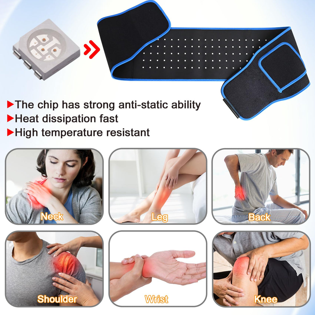 Red Light Therapy Belt, Infrared Light Therapy Red Light Therapy Device, Infrared Light Therapy Wrap Loqumloi uk supplements