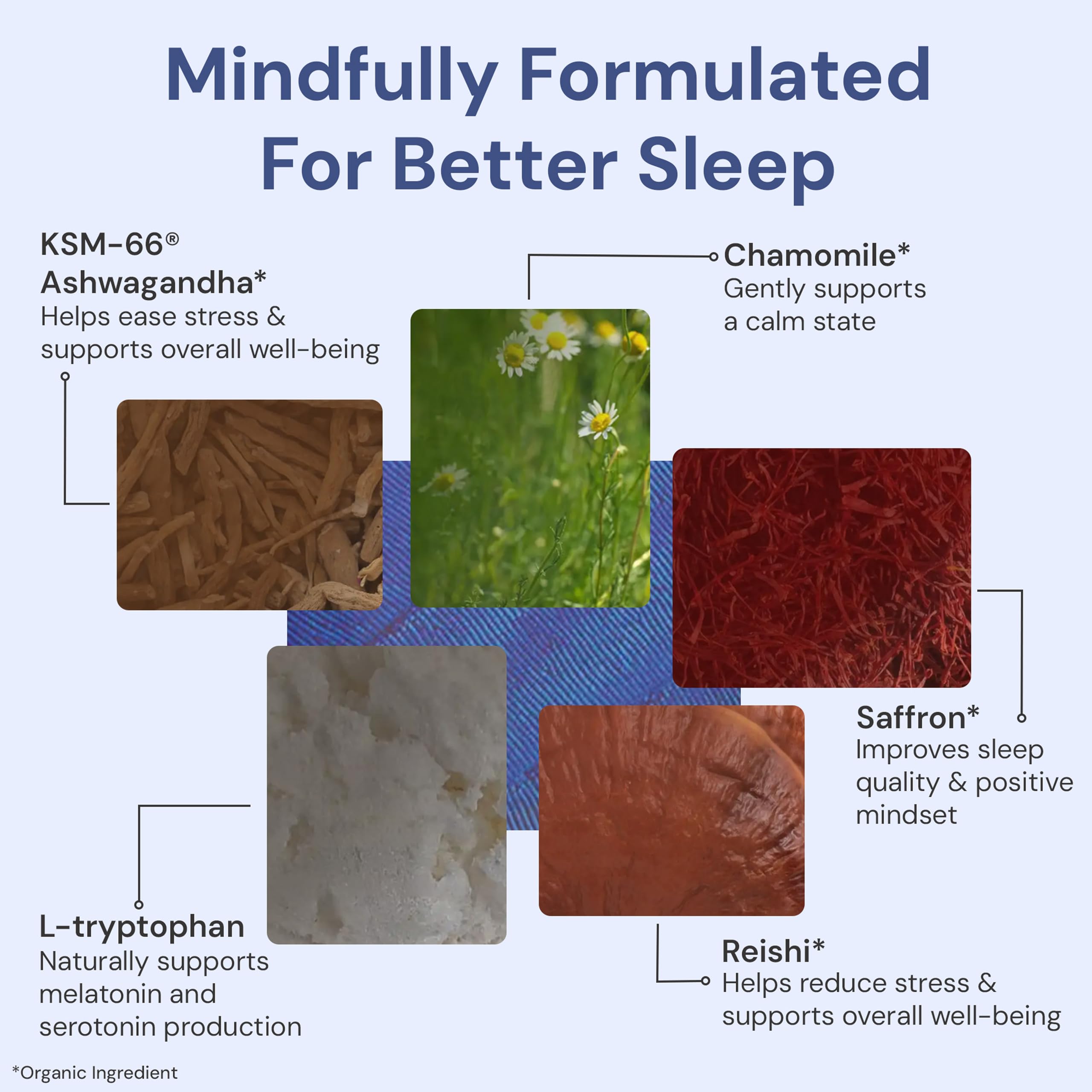ION* Intelligence of Nature Restful Sleep - Ashwagandha Calm Sleep Aid Powder Drink Mix for Restful Night with Magnesium and L Theanine for Women and Men - 5 Packets ION* Intelligence of Nature uk supplements