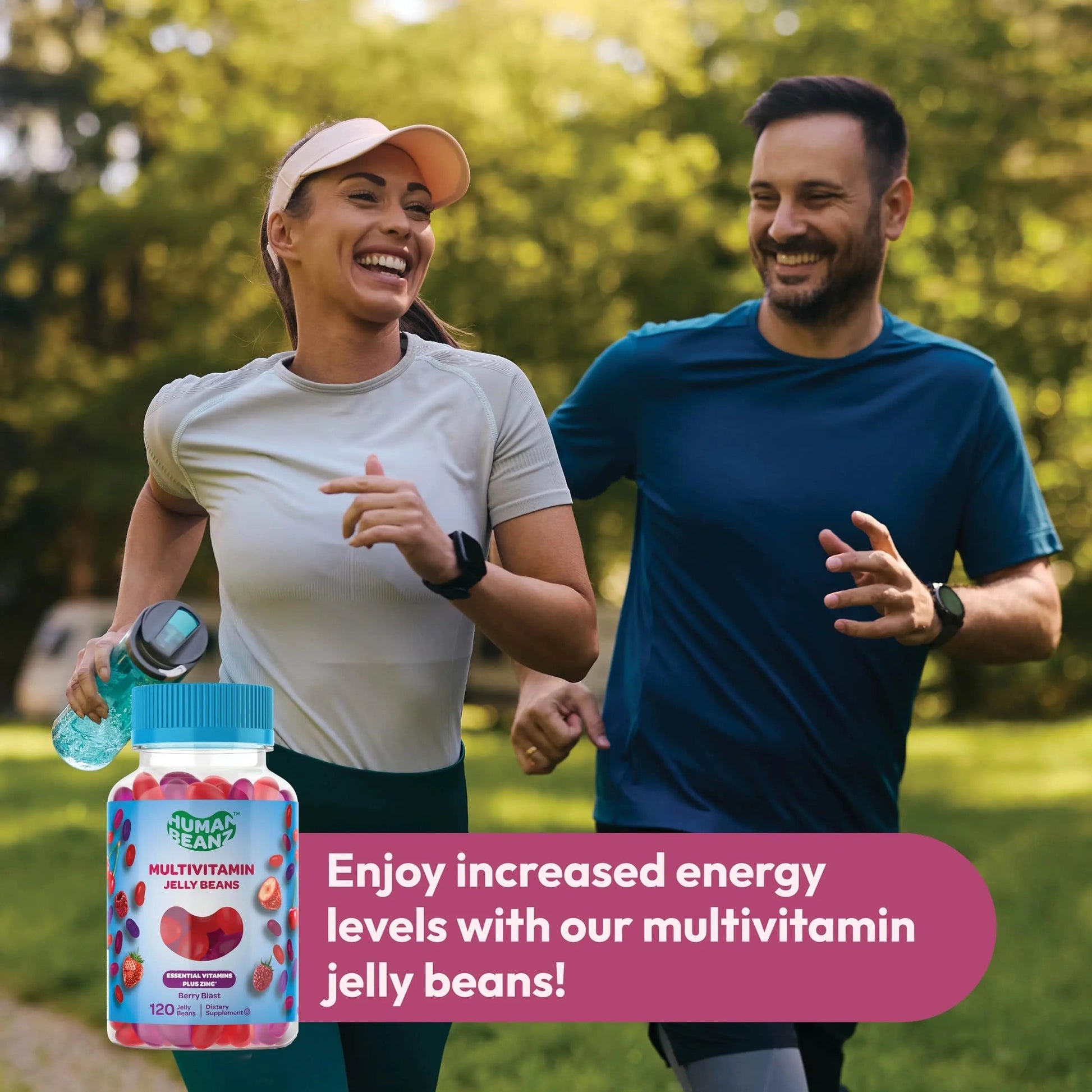 Human Beanz Multivitamin Jelly Bean Gummies with Zinc for Men and Women, Immune Support Dietary Supplements for Adults, Vegetarian Human Beanz uk supplements