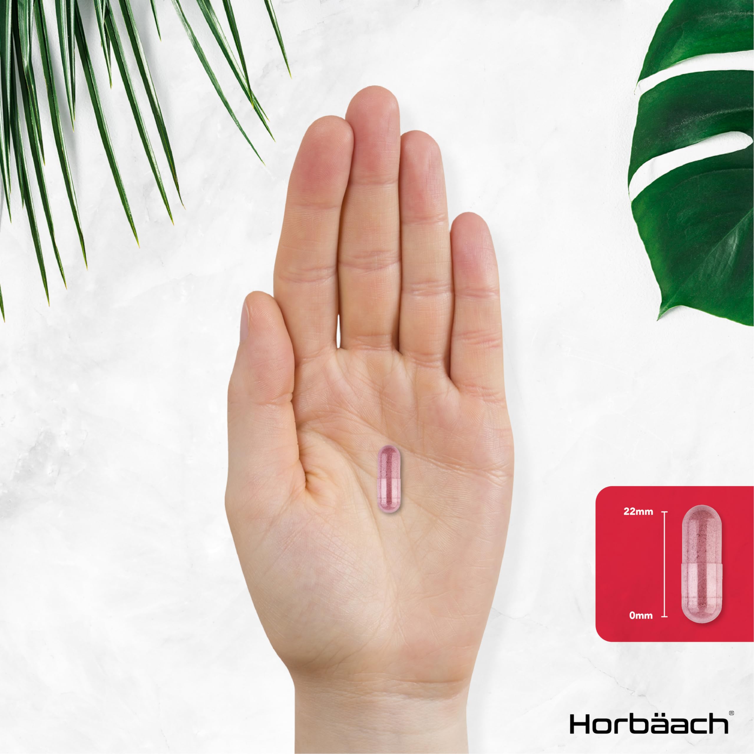 Cranberry Capsules 45,000 mg | High Strength Cranberry Extract with Vitamin C Horbäach uk supplements