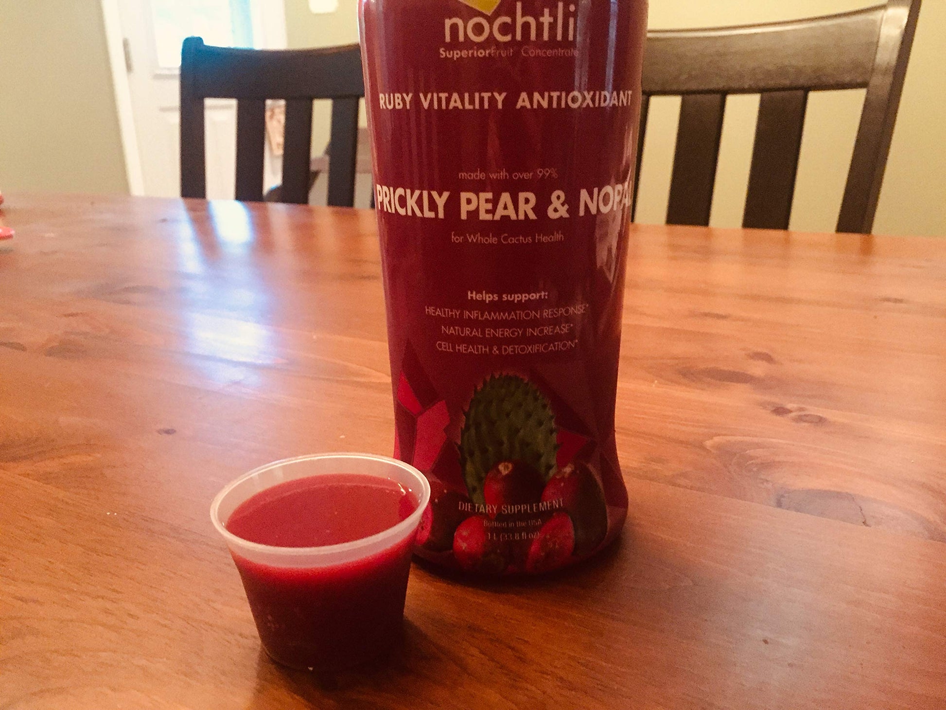 nochtli Recover Prickly Pear Liquid Supplement 1L (4-pack) Nochtli SuperiorFruit uk supplements