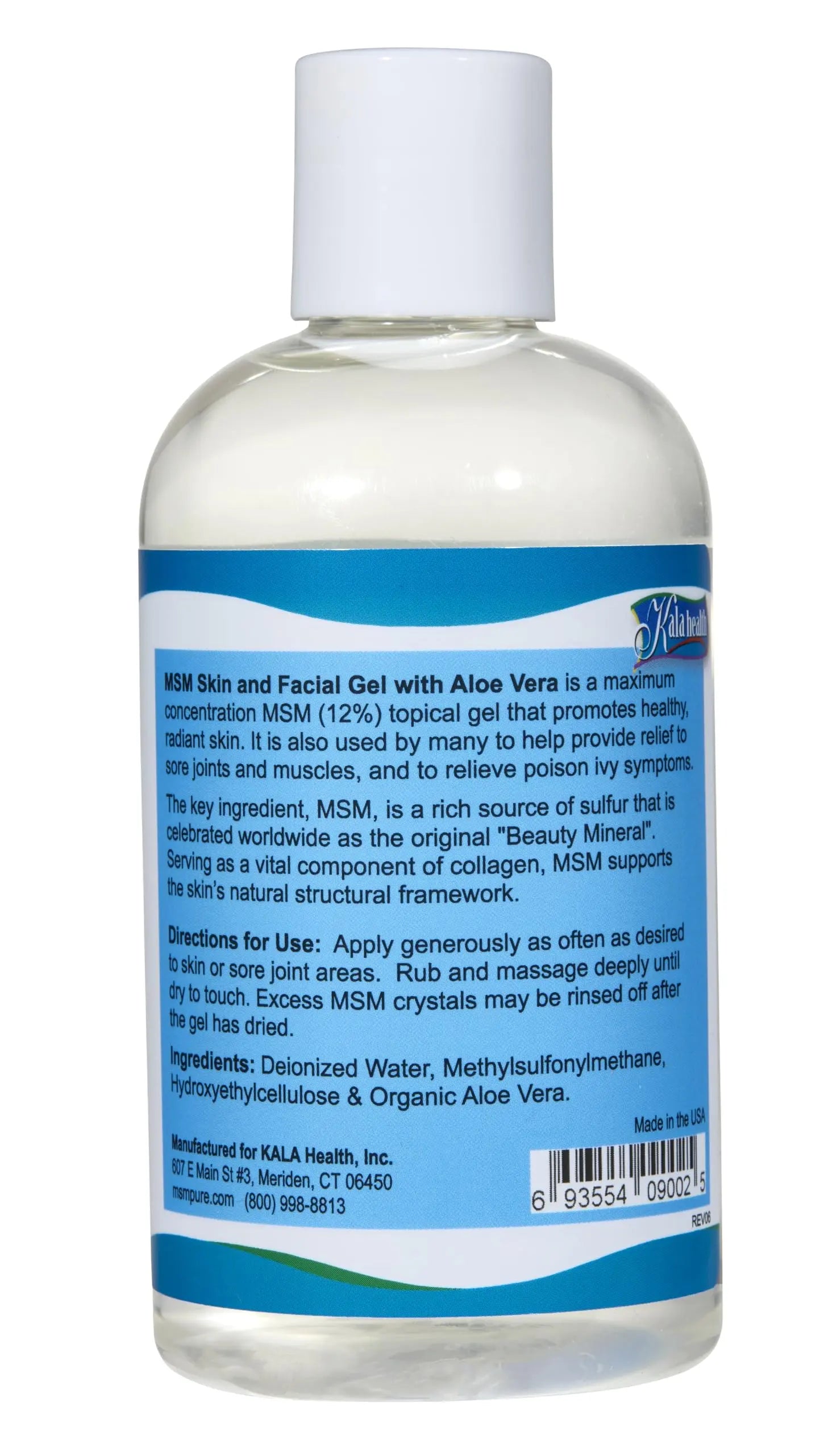 KALA HEALTH MSMPure MSM Coarse Flakes 8.8oz and MSM Gel With Organic Aloe 8oz Bundle KALA HEALTH uk supplements