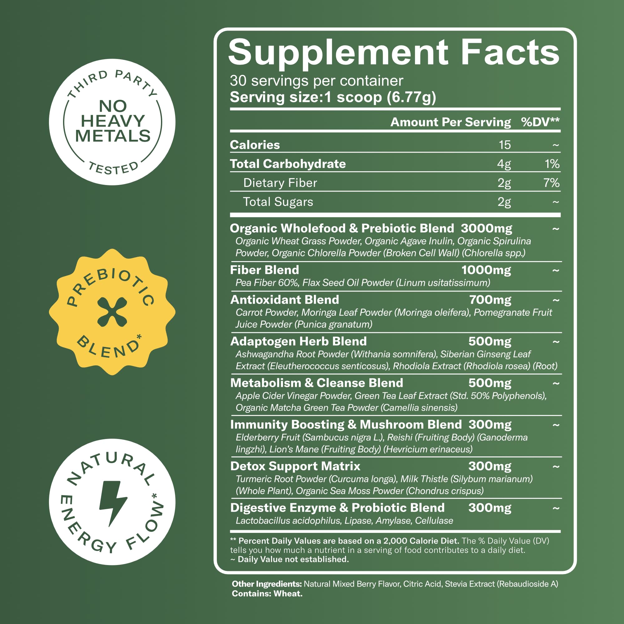 TrueSeaMoss Super Greens Powder with Matcha for Digestive & Gut Health – 25 Superfoods with Probiotics, Prebiotics, Enzymes & Sea Moss – Vegan Superfood Powder for Bloating & Regularity - 30 Servings TrueSeaMoss uk supplements