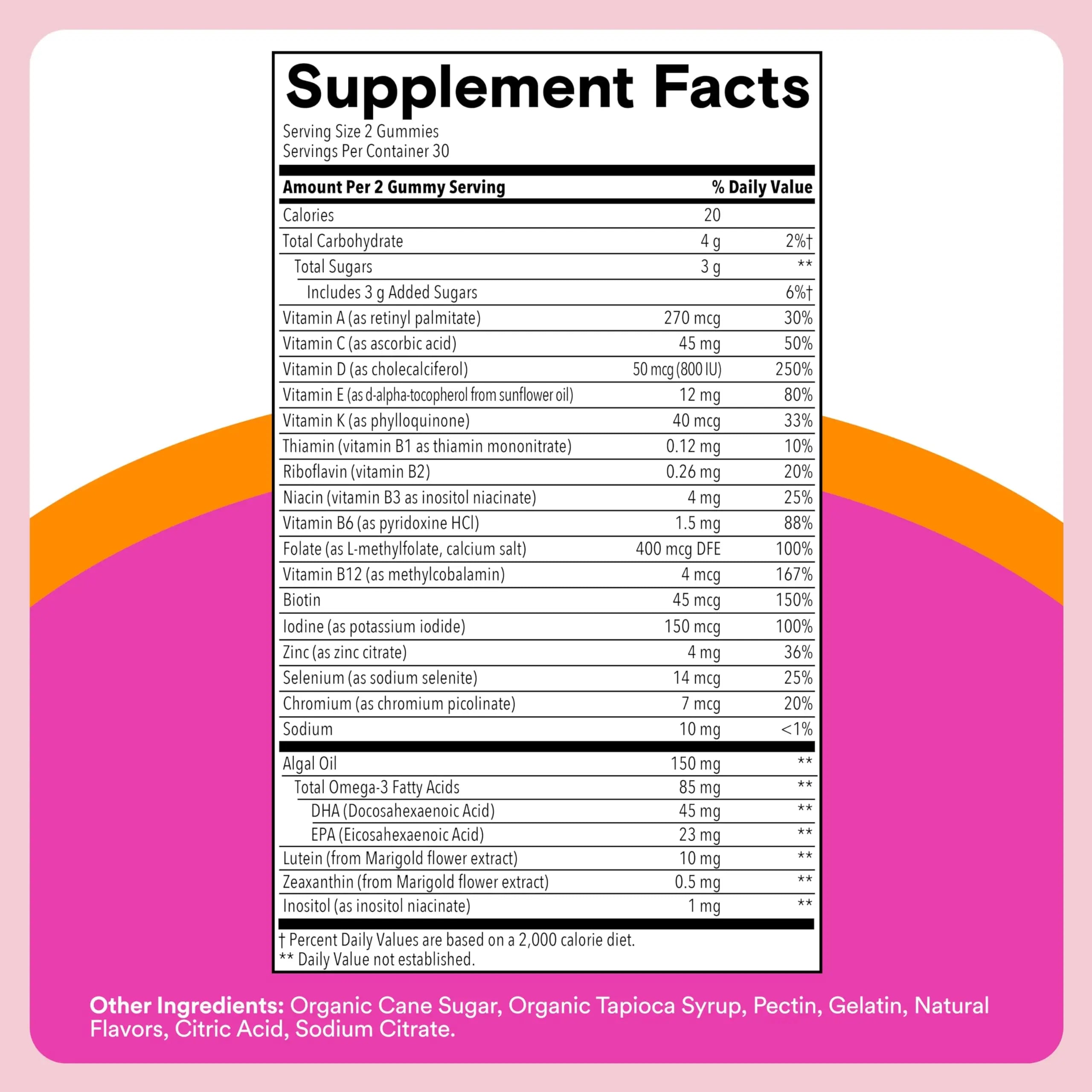 SmartyPants Mother & Daughter Daily Nutrition Bundle: Women’s + Teen Girl Multivitamin Gummies with Omega-3, Biotin, Vitamins D3, B12, A SmartyPants uk supplements