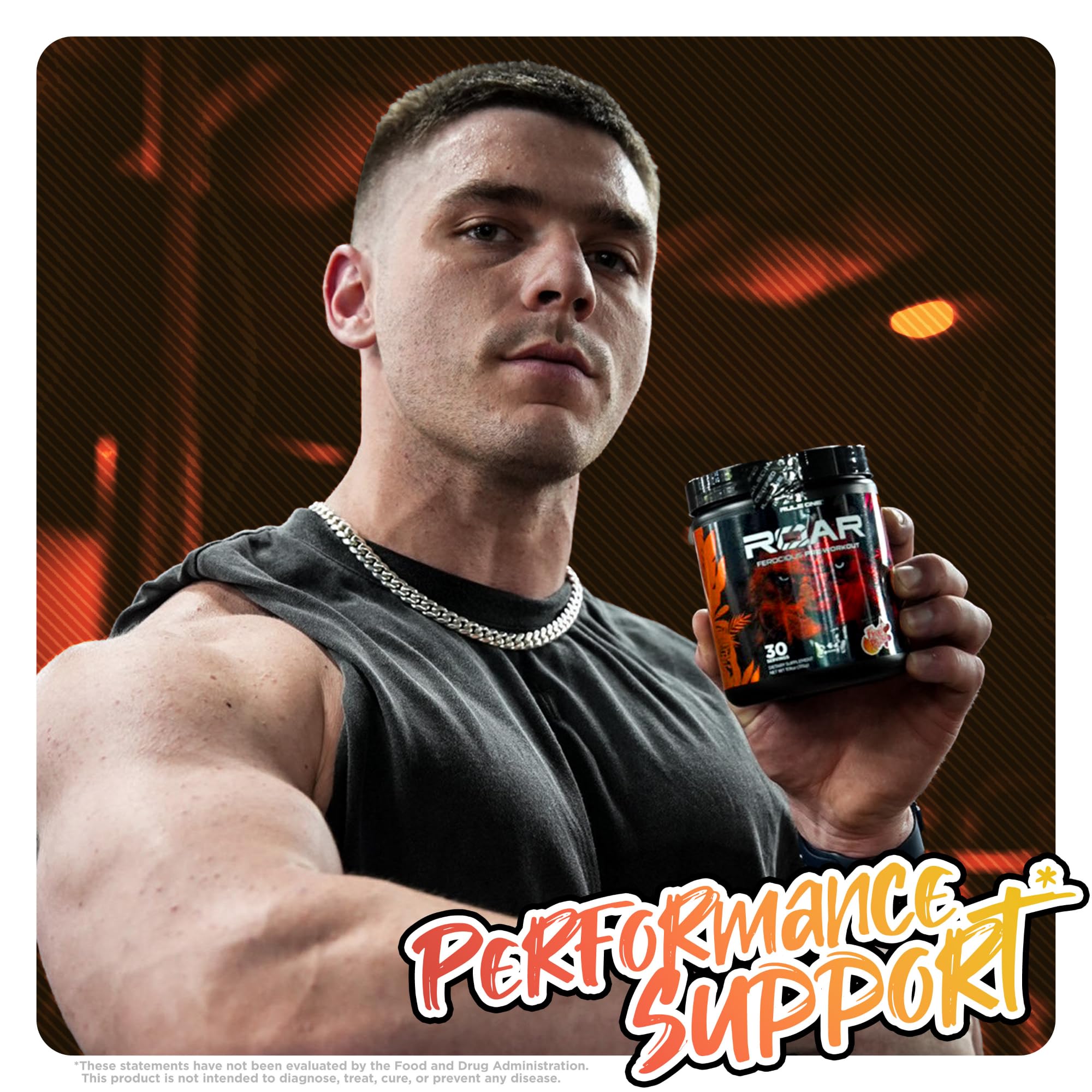 Rule 1 R1 ROAR, Peach Mango - 11.11 oz - Pre-Workout Powder - With Creatine, Beta-Alanine Rule 1 Proteins uk supplements